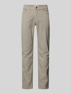 Produktbild von BOSS Regular Fit Hose Aus Lyocell-Leinen-Mix Modell 'Perin' (marine