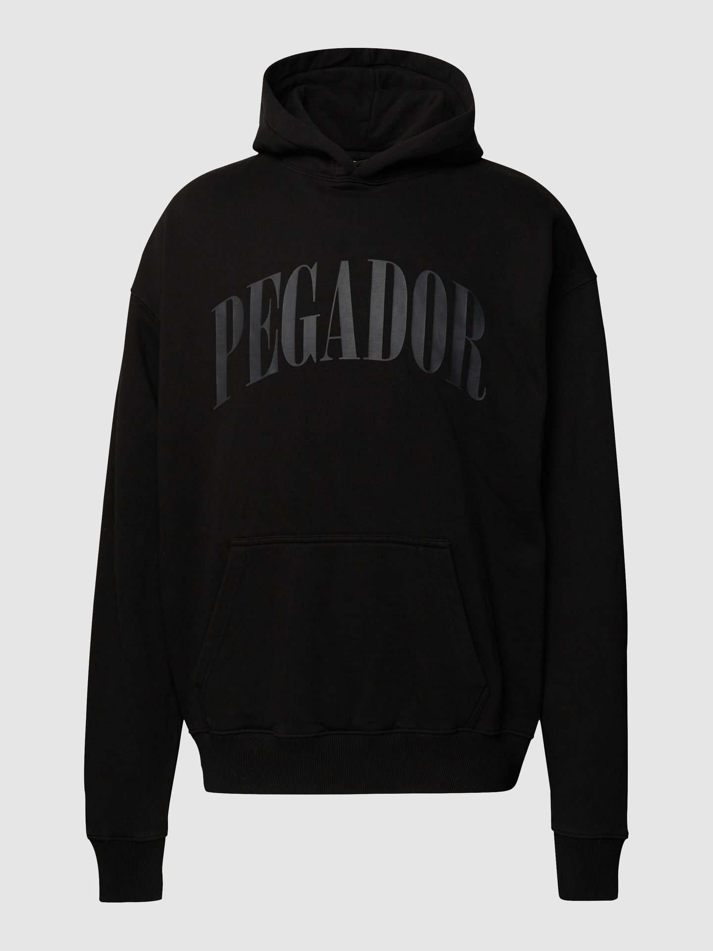 Pegador Hoodie mit LabelPrint (schwarz) online kaufen