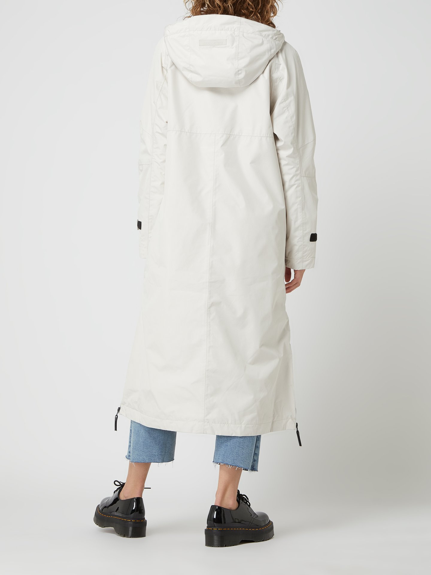 Poncho Regen Lama Damesregenjas Lange Waterdichte Jas Met