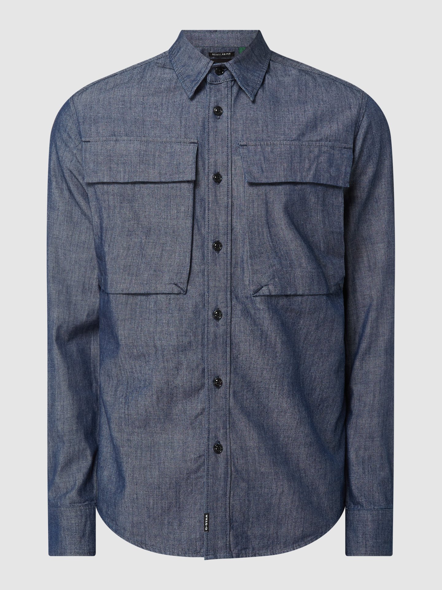 GStar Raw Regular Fit Jeanshemd aus Baumwolle Modell 'Navy Seal