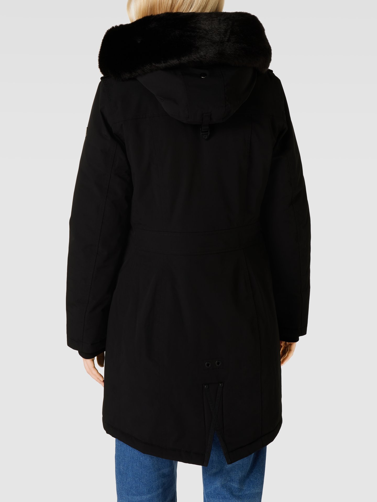 Wellensteyn Funktionsjacke mit Label-Applikation Modell 'Domino' Schwarz 5
