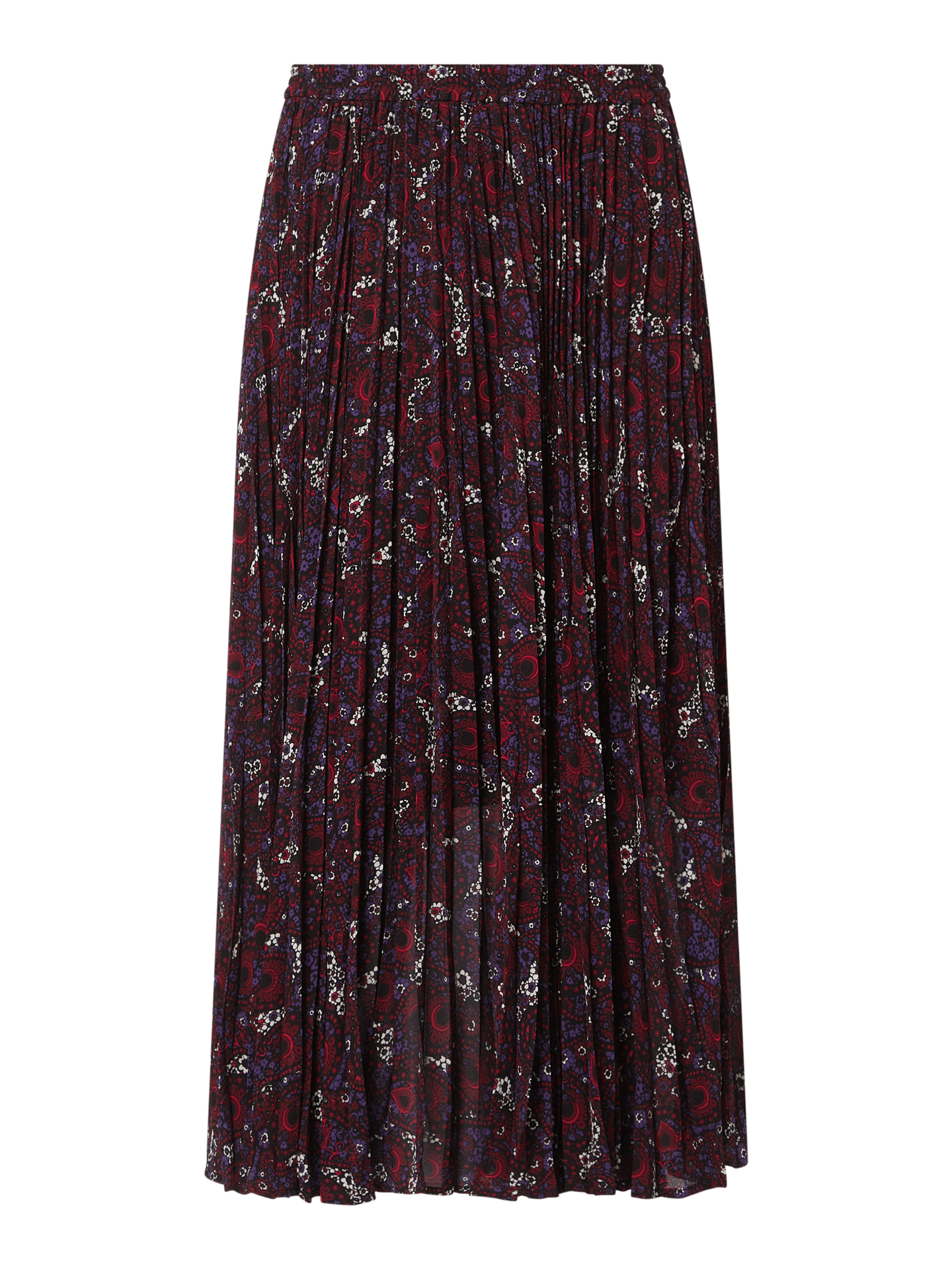 MICHAEL Michael Kors Rock aus Chiffon Modell 'Azalea' (bordeaux rot) online  kaufen