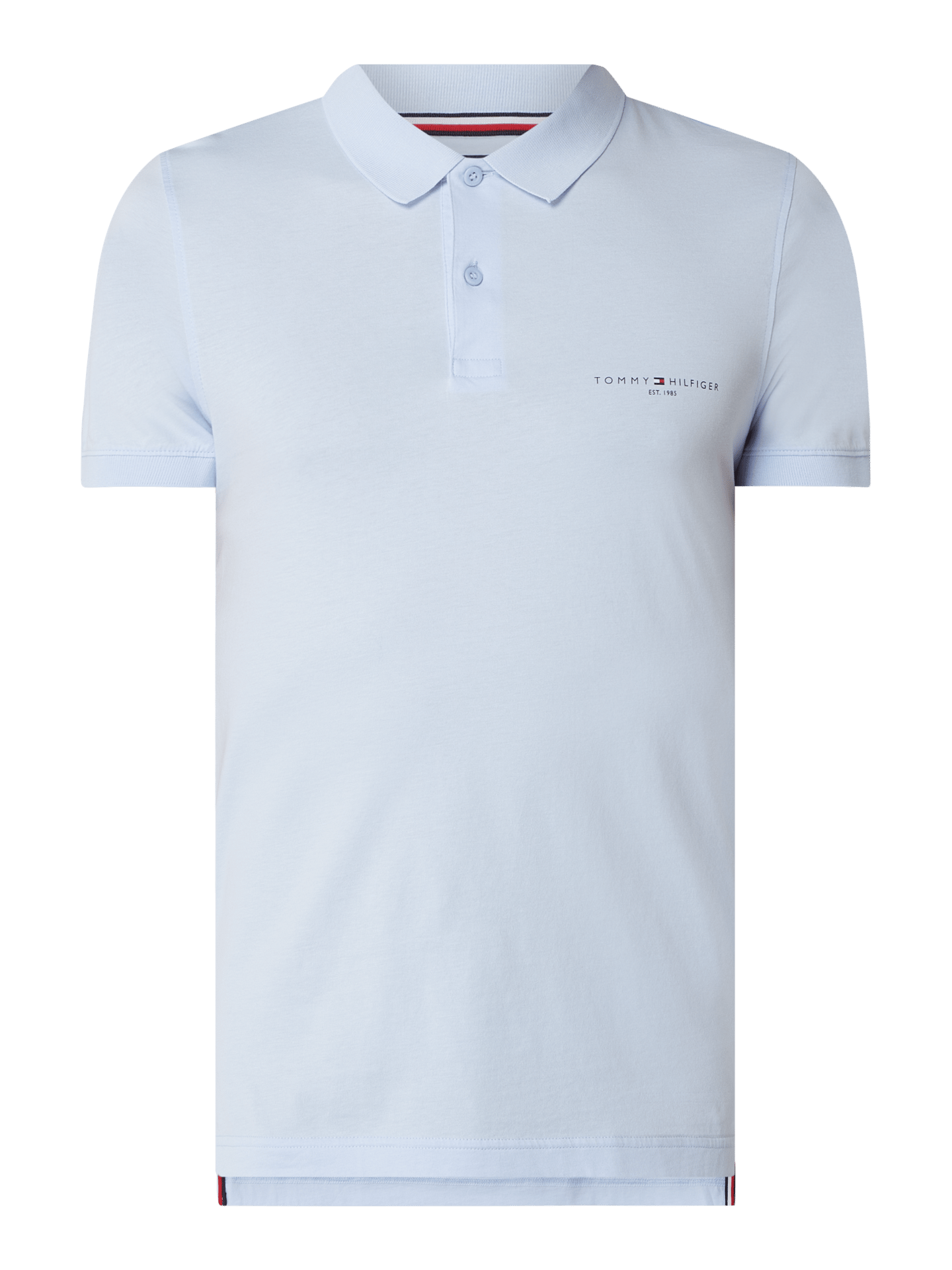 Tommy Hilfiger Slim Fit Poloshirt Aus Jersey Bleu Online Kaufen