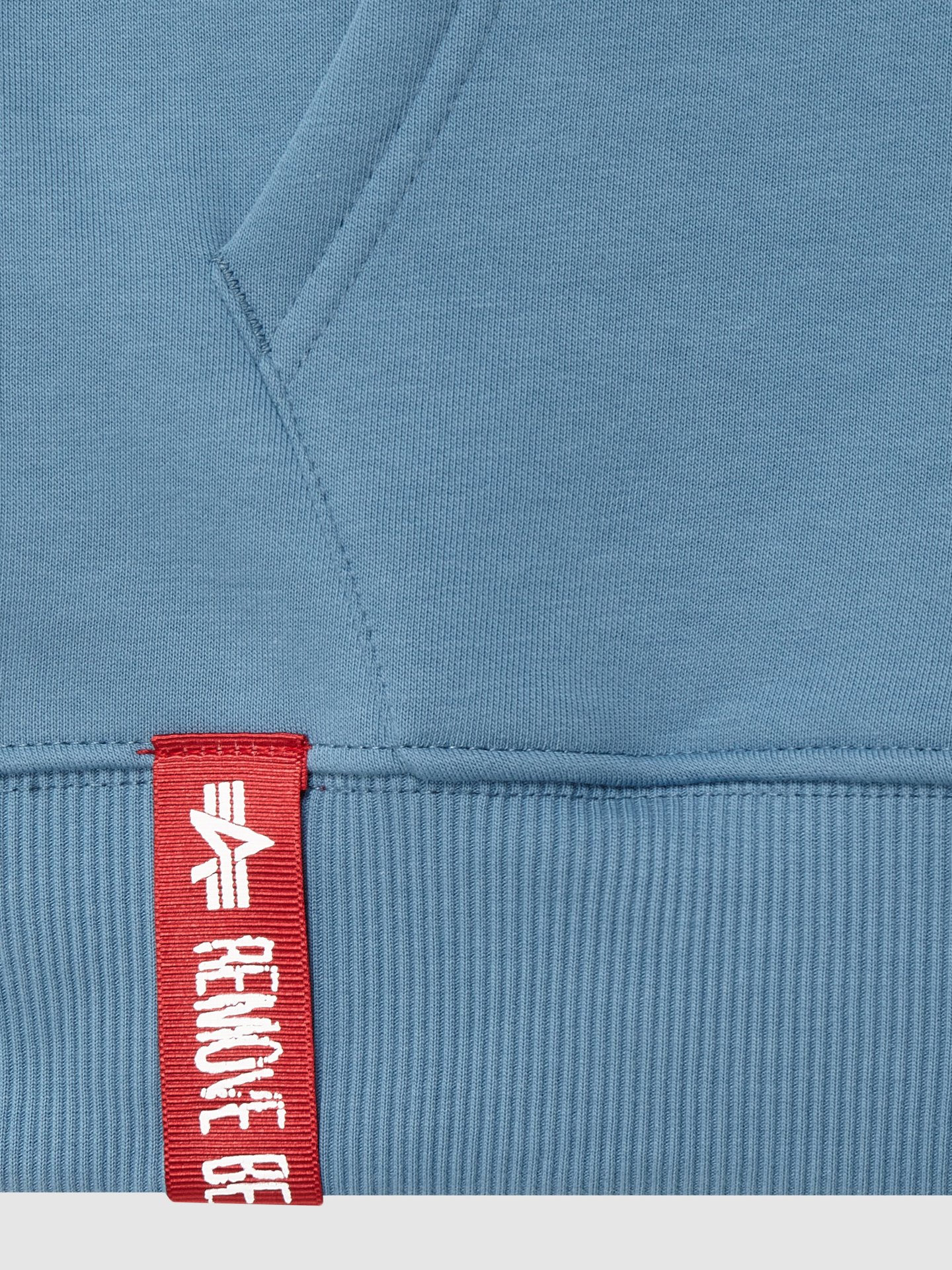 alpha industries hoodie blau