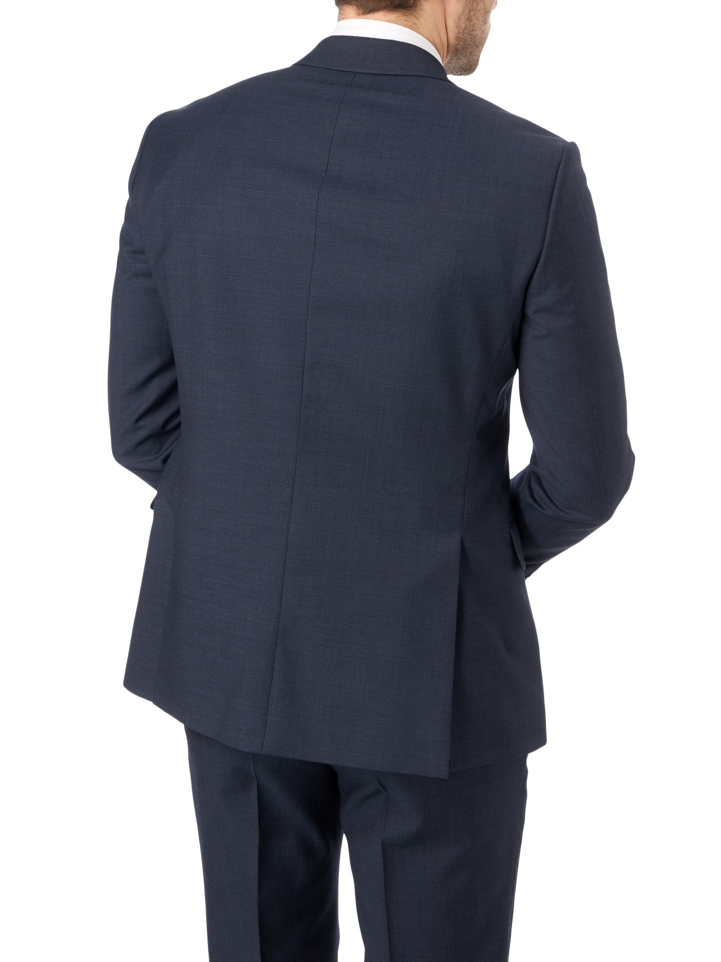 GIBZ Herren Blazer Aus Baumwoll-Leinen – Regular Fit, Marineblau, Größe L, Für Hochzeit & Freizeit