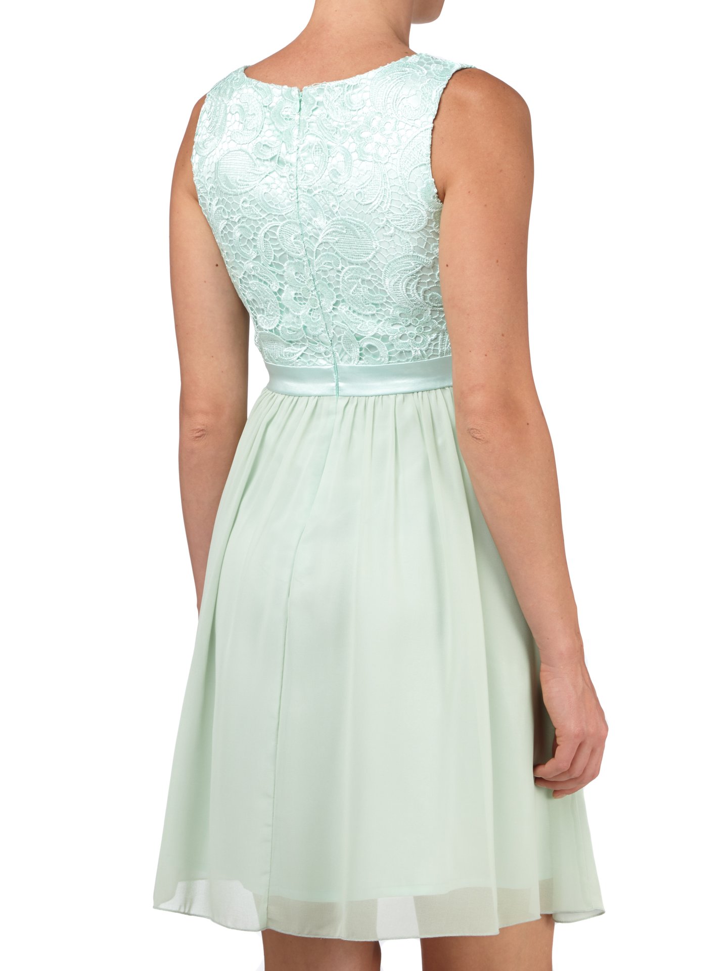 Jake*s Cocktail Cocktailkleid mit floraler Spitze und PaillettenBesatz (mint) online kaufen