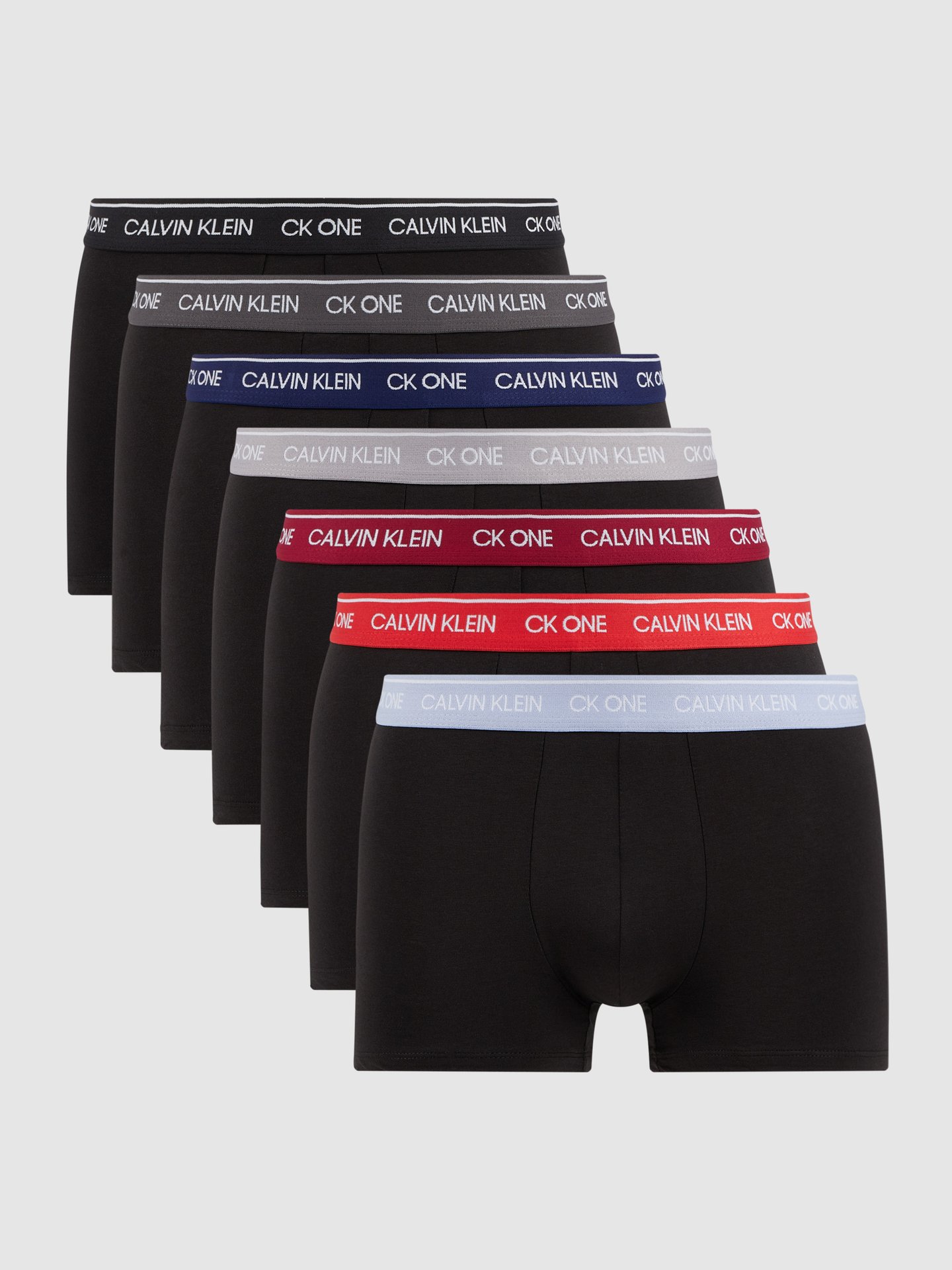 Calvin Klein Underwear Trunks mit StretchAnteil im 7erPack (schwarz