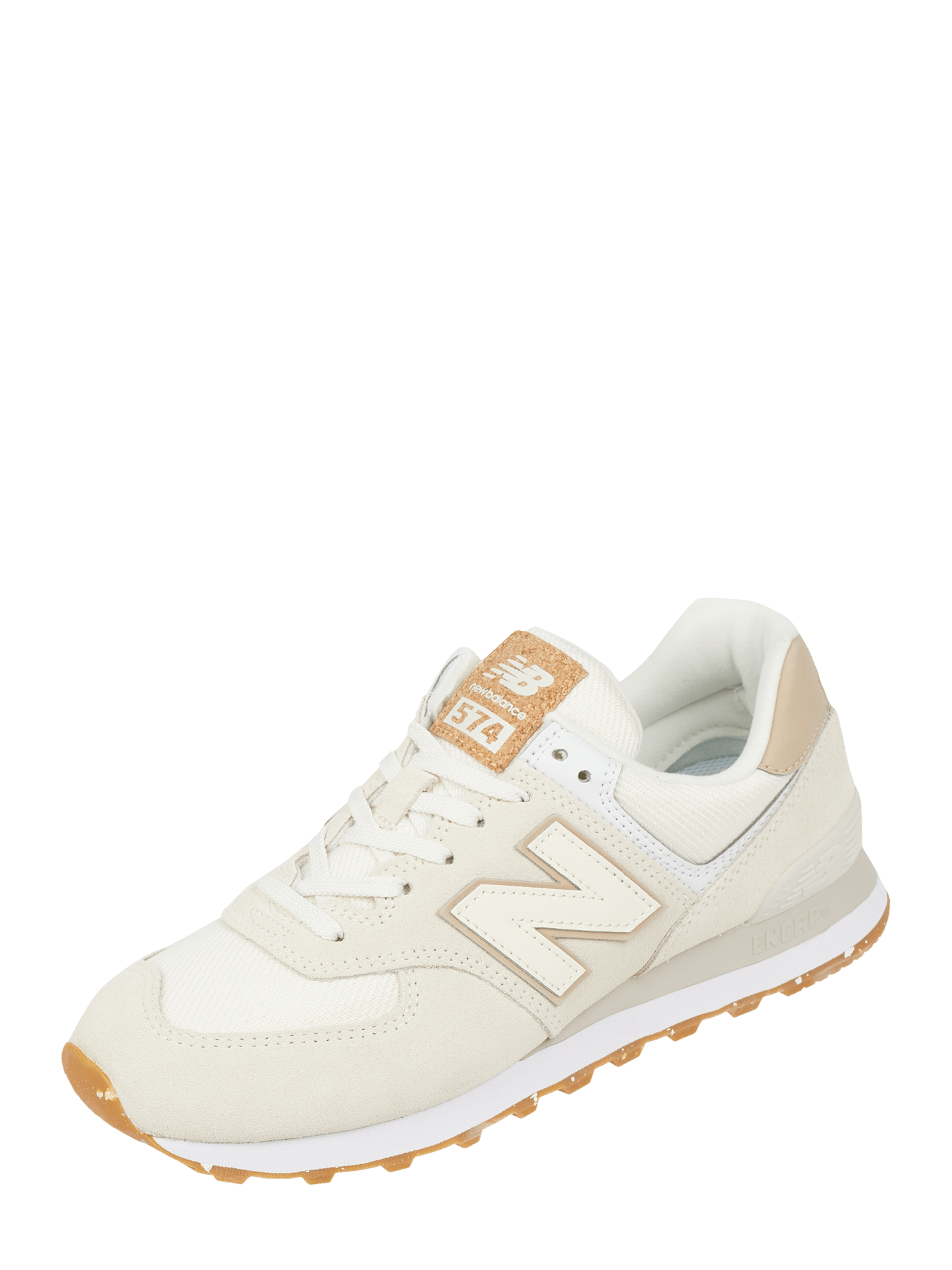 New Balance Sneaker aus Leder und Textil (beige) online kaufen
