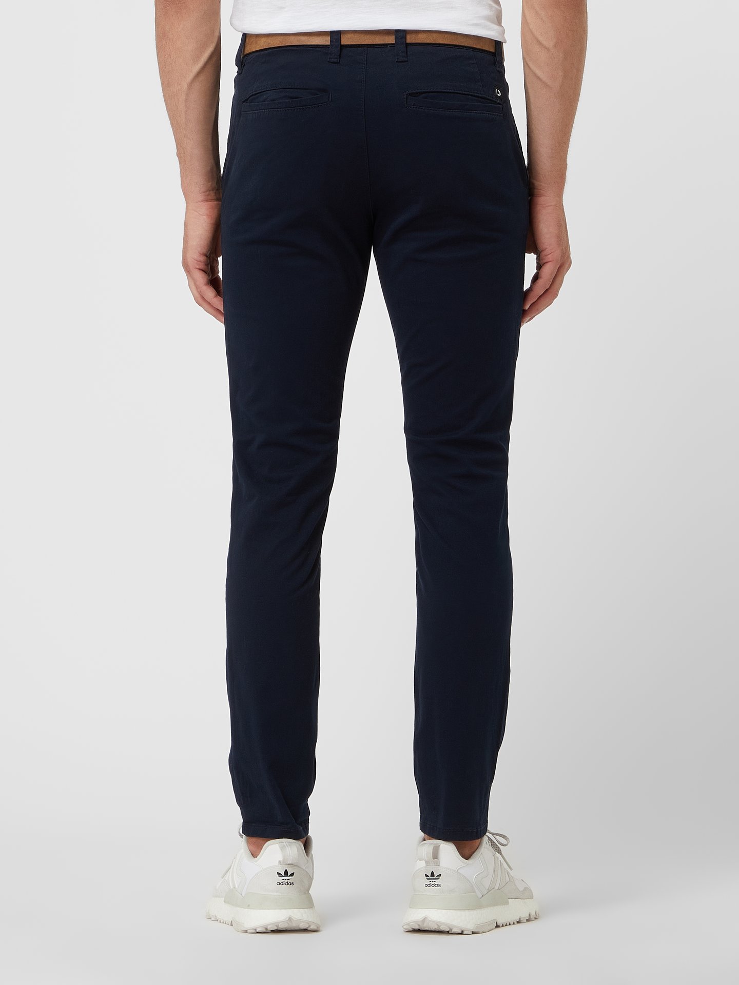 TOM TAILOR Damen Plus Size Slim Chino Hose – Schicker Stretch-Stoff Mit Gürtel In Größen 44–54