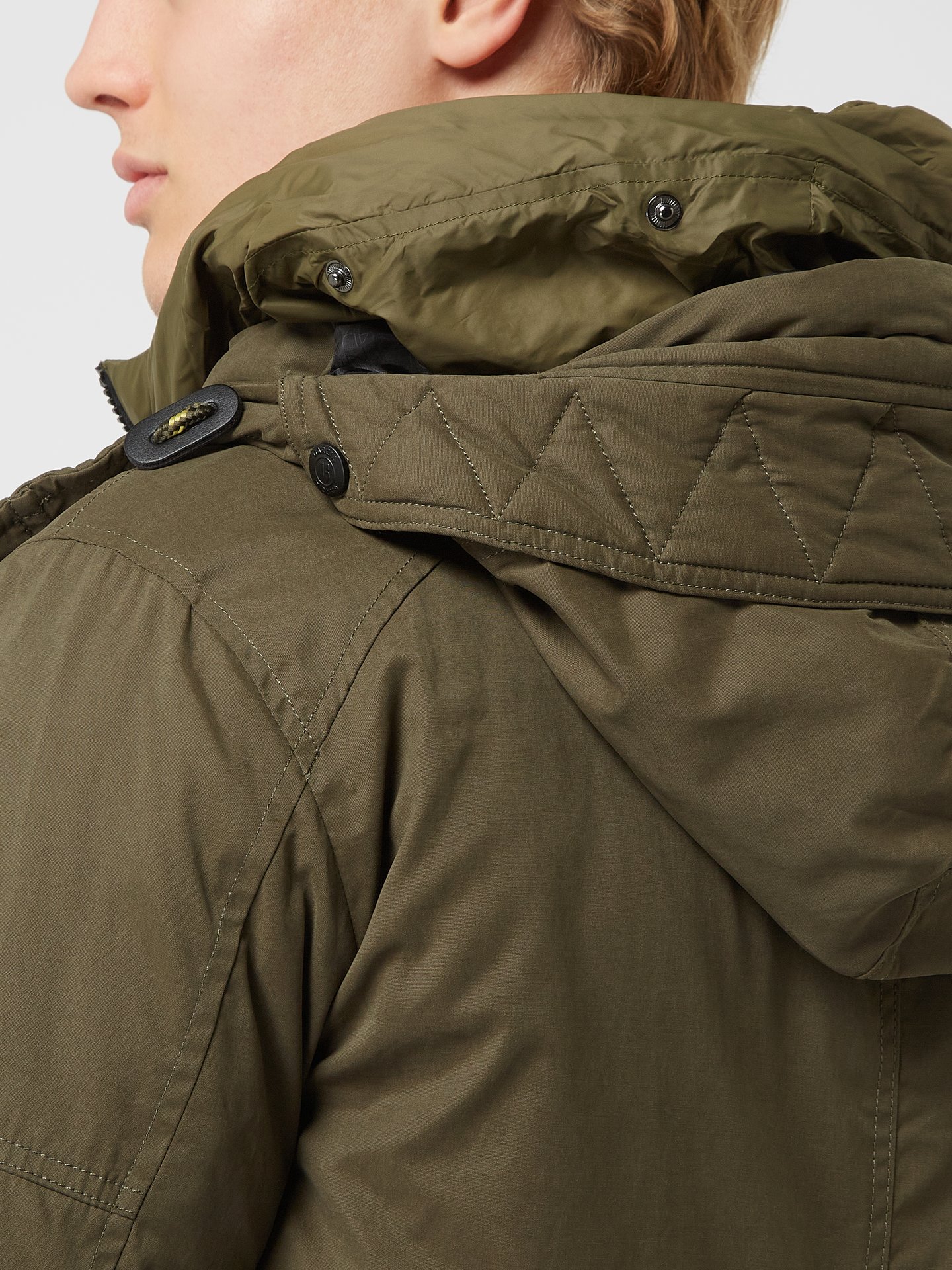 Garcia Parka mit Baumwoll-Anteil  Olivgrün 3