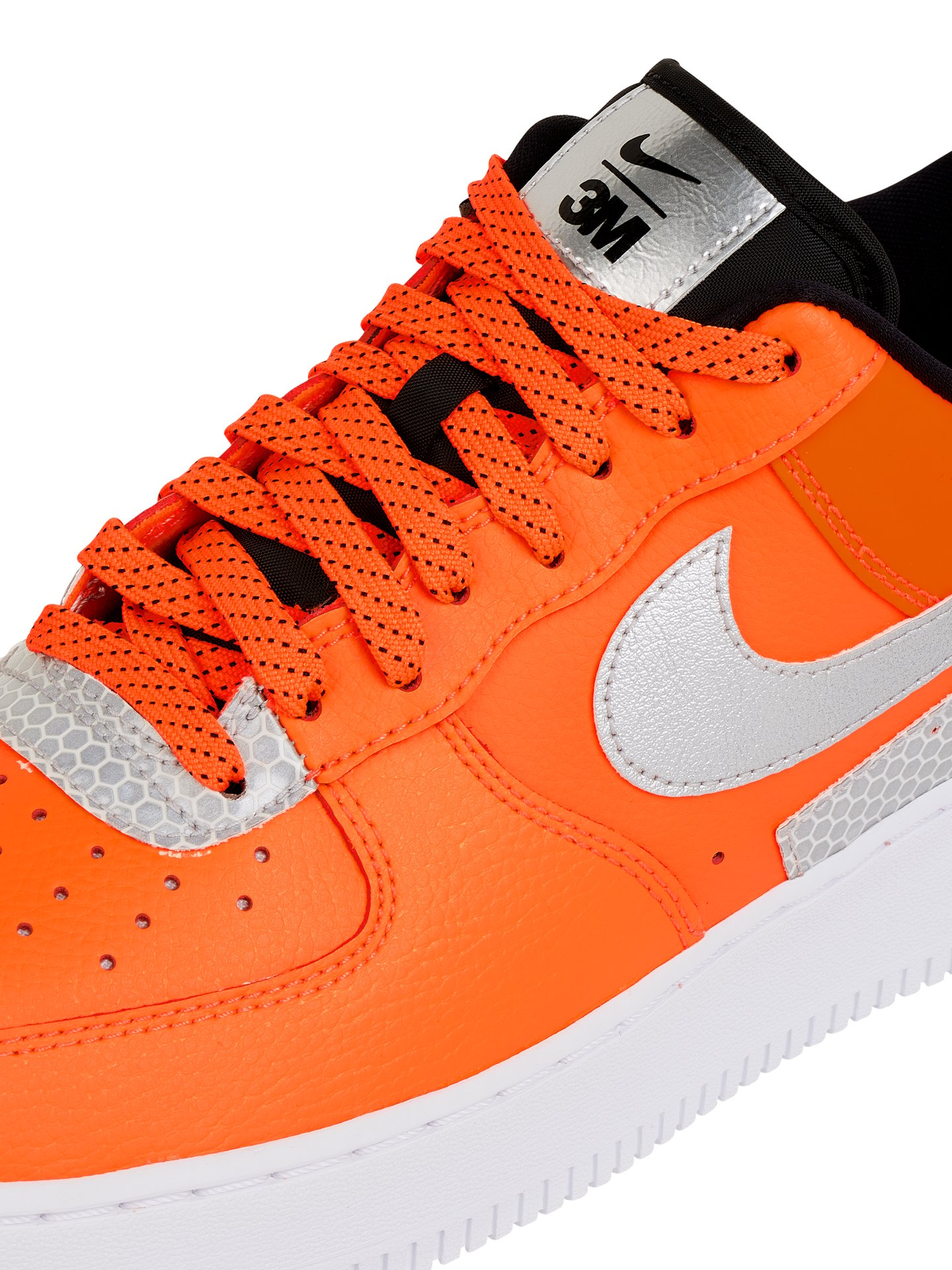 Nike Sneaker aus Leder Modell 'Air Force (orange) kaufen