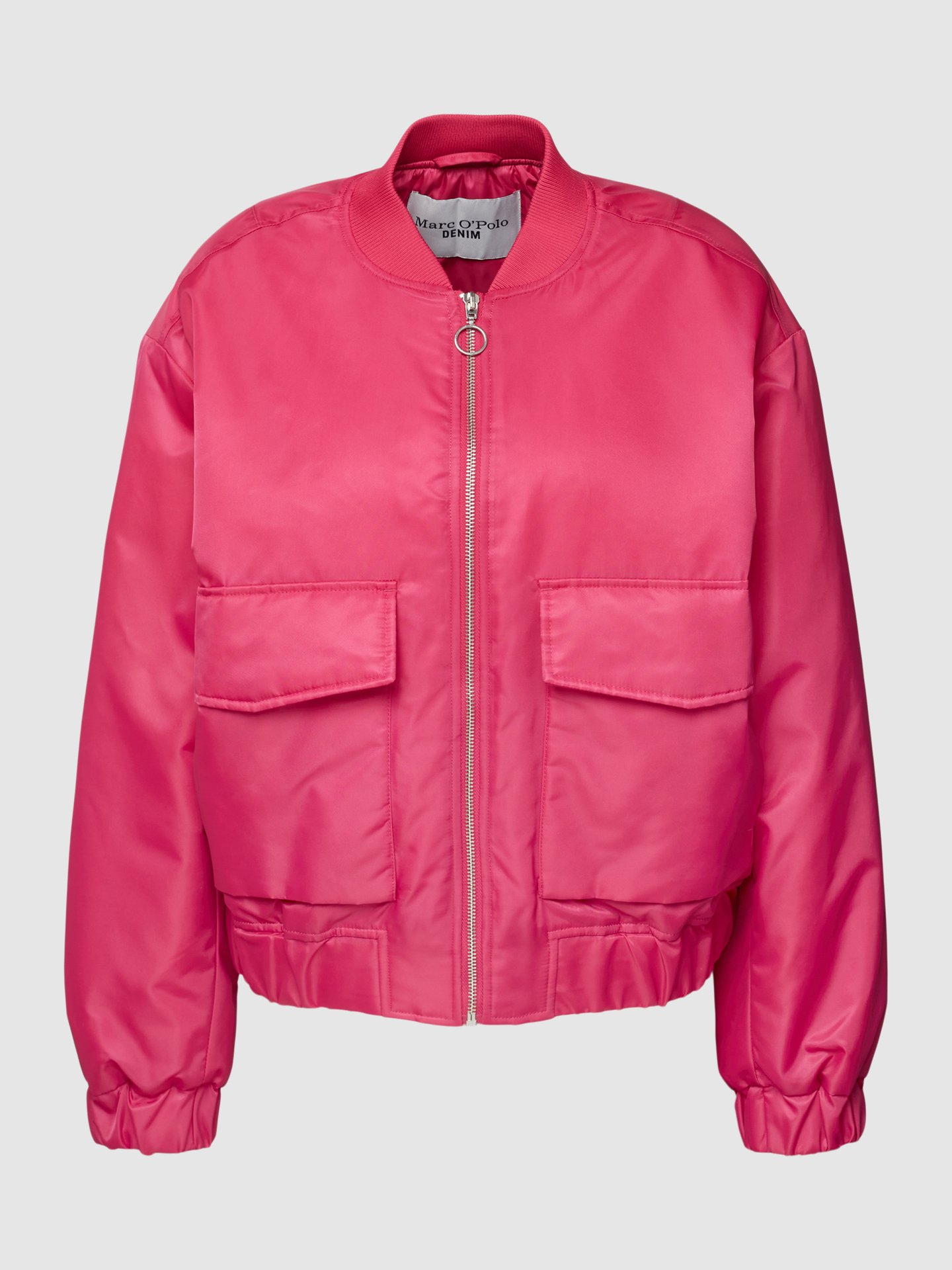Marc O'Polo Denim Bomberjacke mit Pattentaschen Fuchsia 2