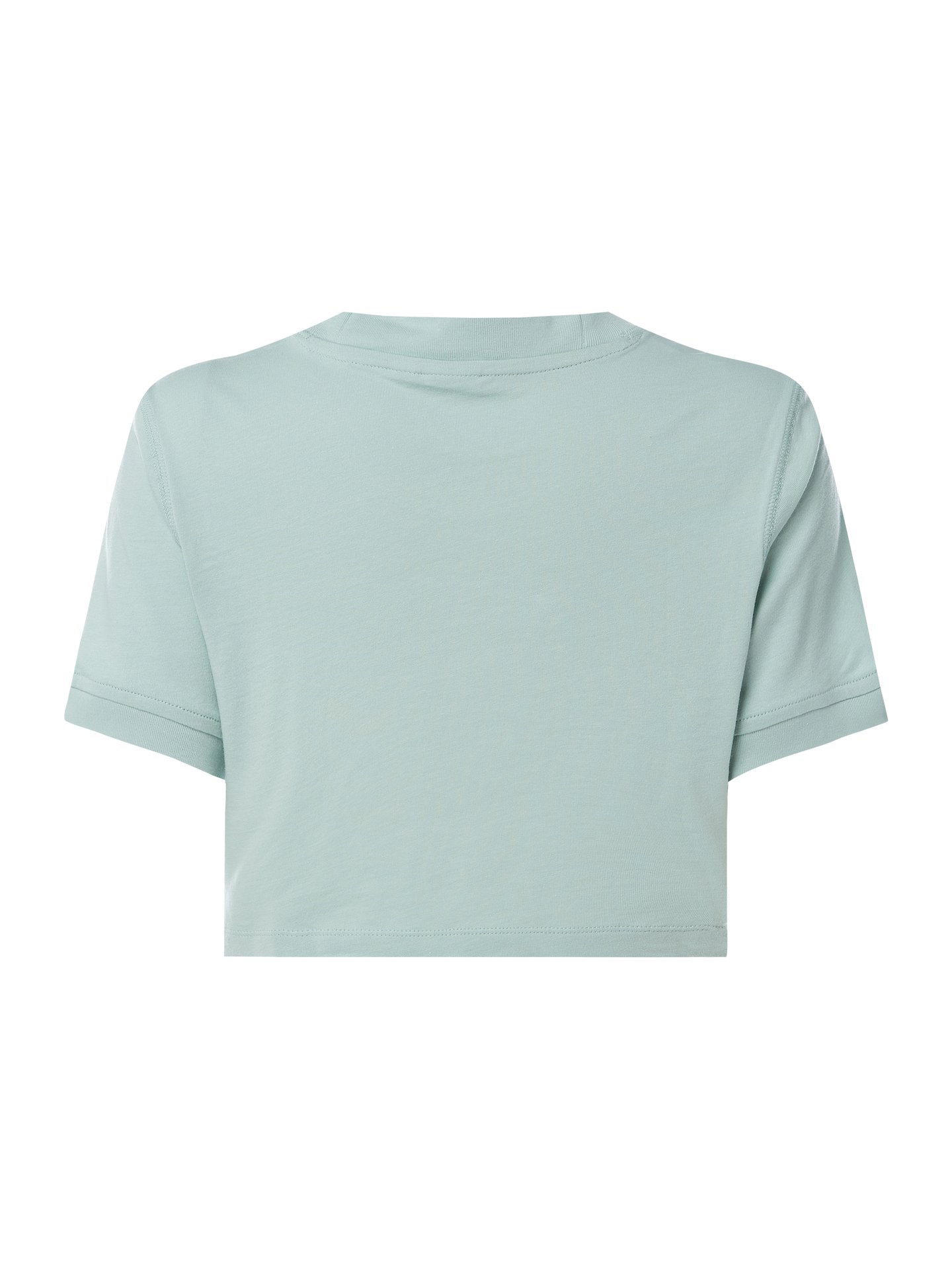 adidas Originals Crop Shirt aus Baumwolle (lindgrün) online kaufen
