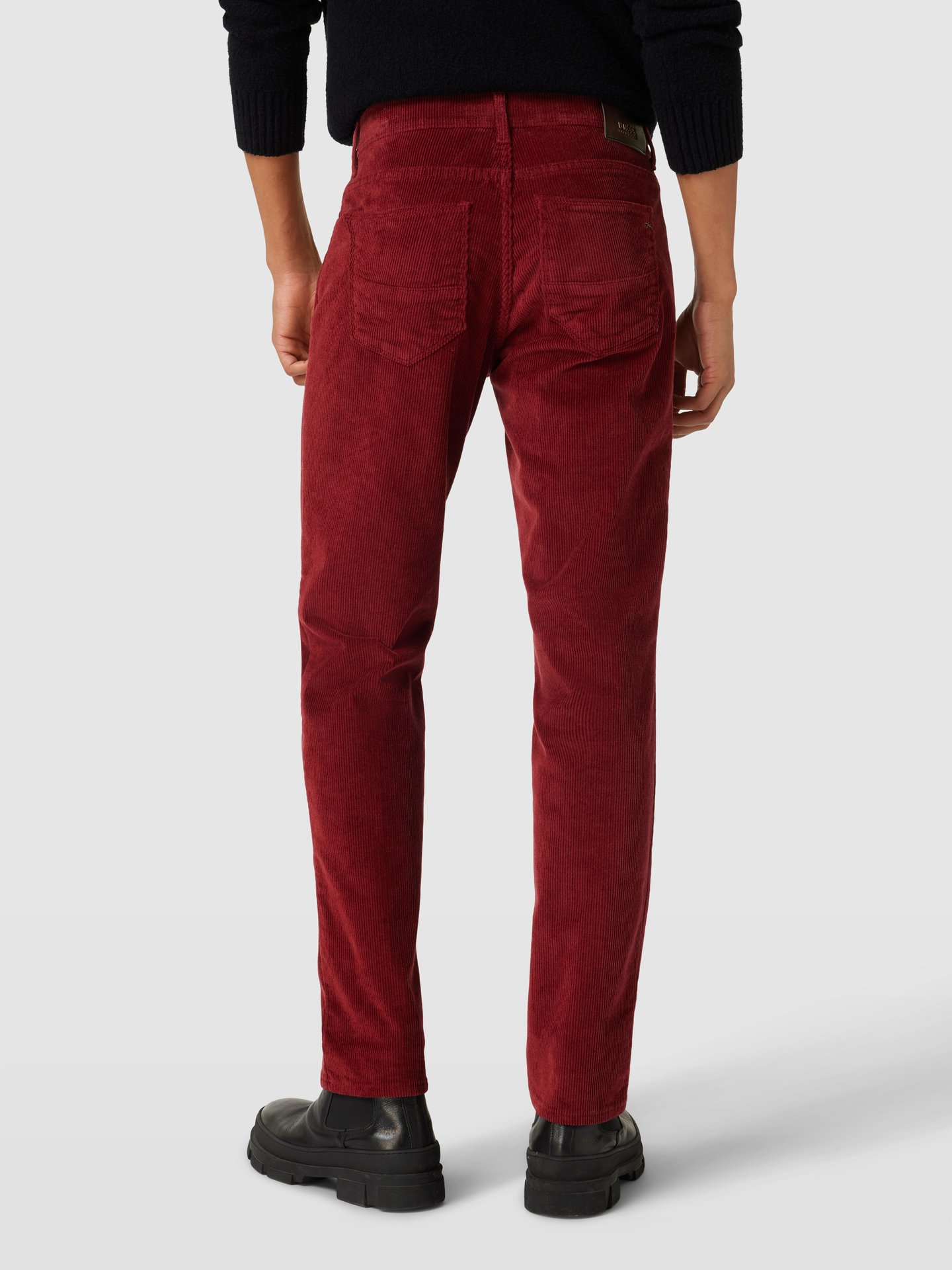 Brax Cordhose in 5-Pocket-Design Modell 'Cadiz' (rot) online kaufen