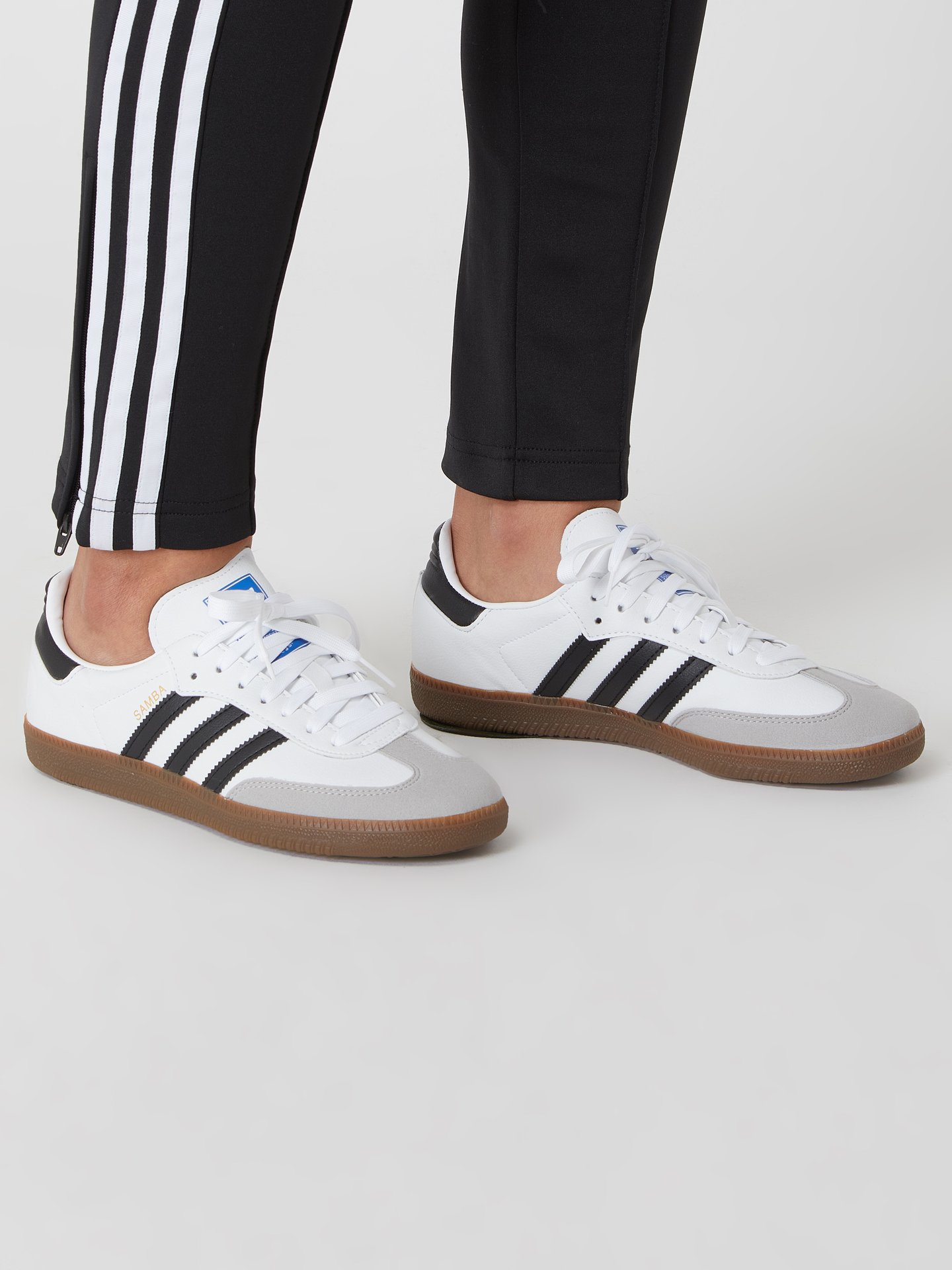 Molestia Sofocar escribir adidas Originals Sneaker in Leder-Optik Modell 'Samba' (weiß) online kaufen