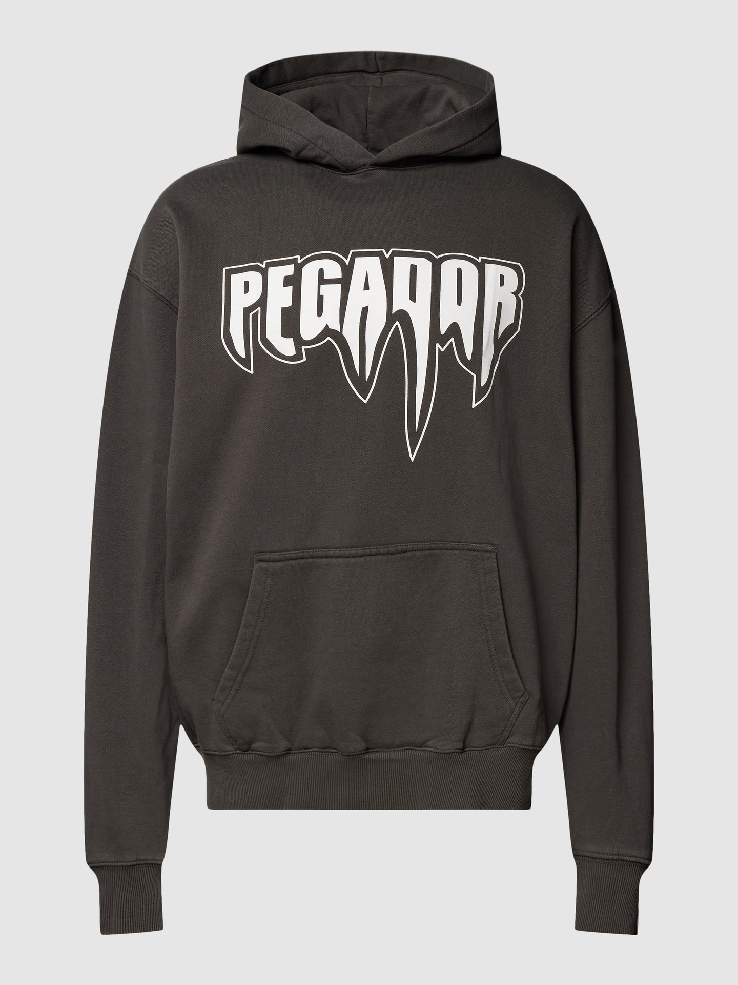 PEGADOR Herren Zip Hoodie Bancro Raglan In Grün 960852