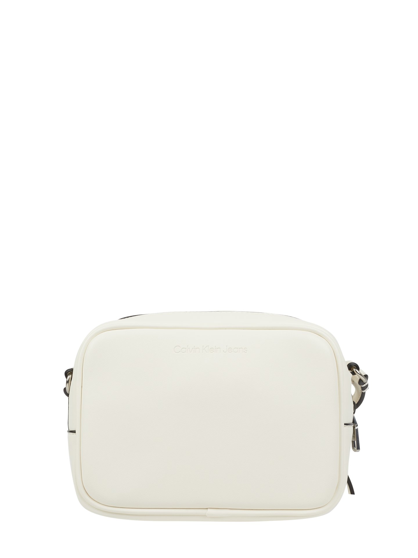Calvin Klein Jeans Camera Bag in LederOptik (offwhite) online kaufen