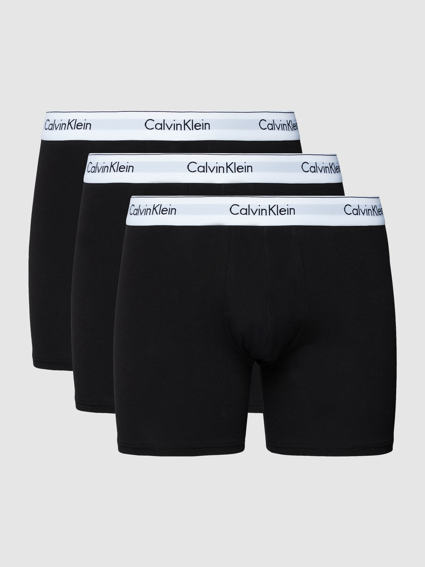 Calvin Klein Underwear Trunks mit LogoBund im 3erPack Modell 'BOXER