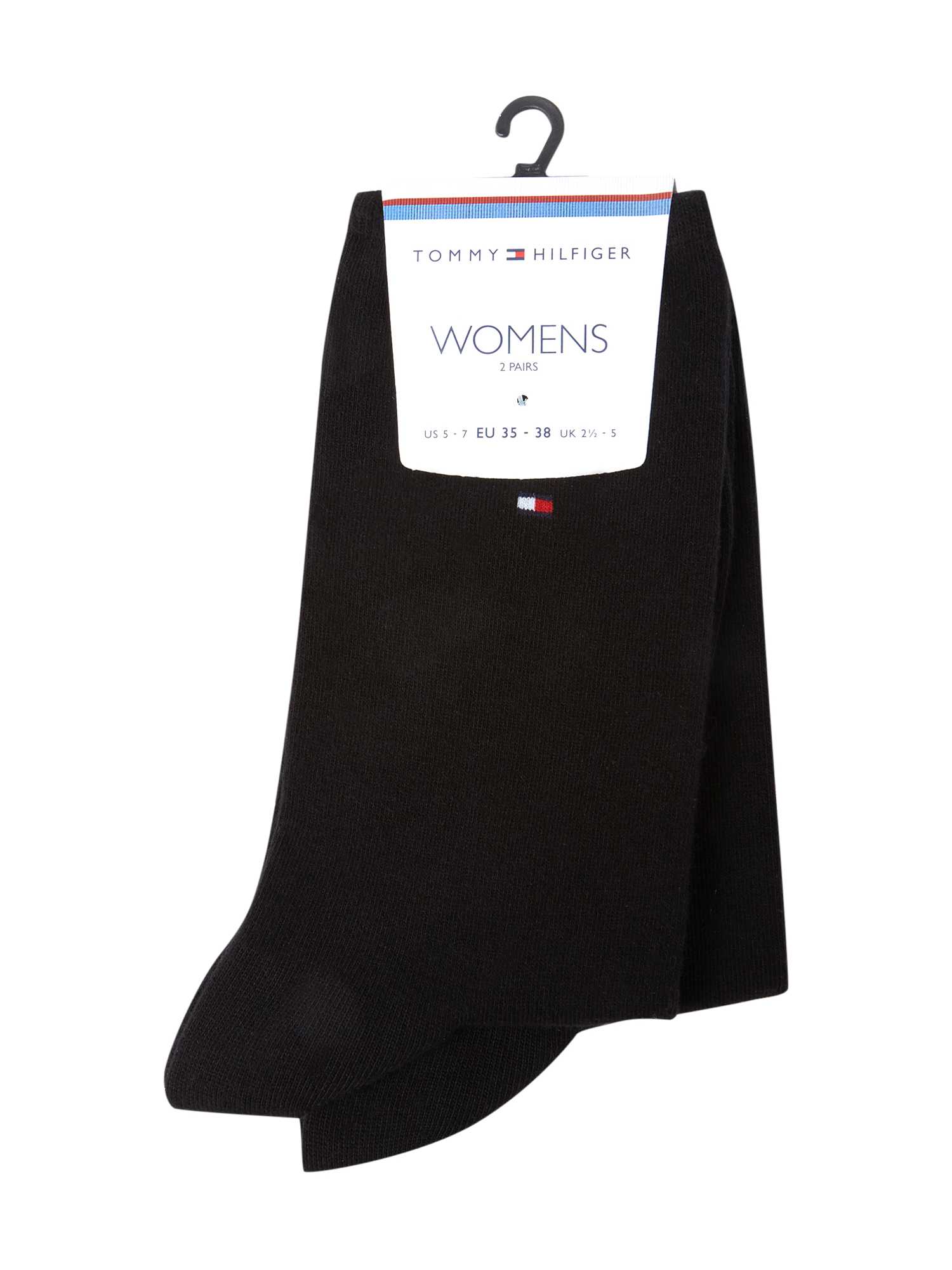 Tommy Hilfiger Damen Socken Schwarz Gr. Übergröße 35-38 - Bild 7