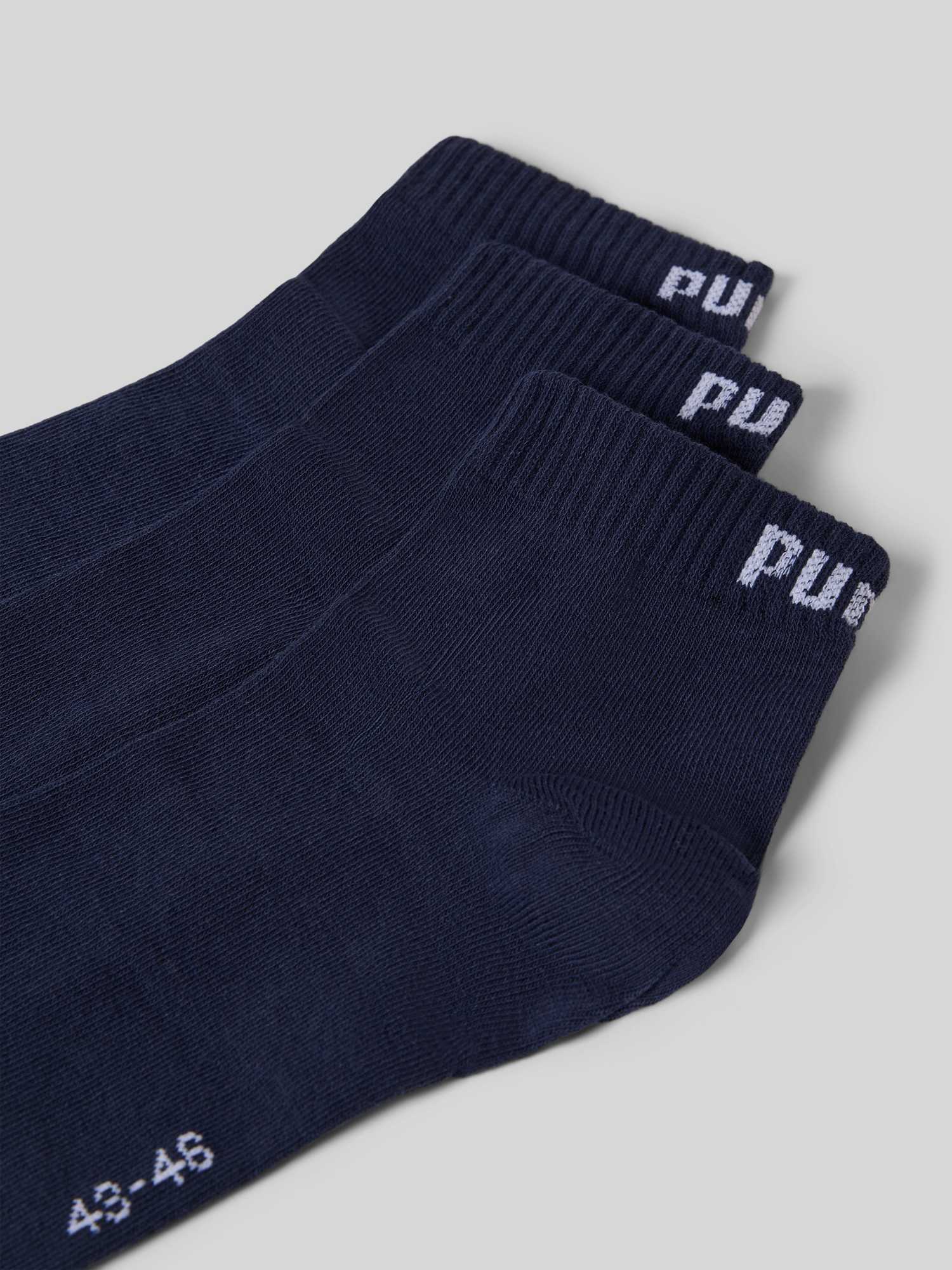 Puma Herren Socken 3er Pack Marine Größe 43/46 - Bild 4