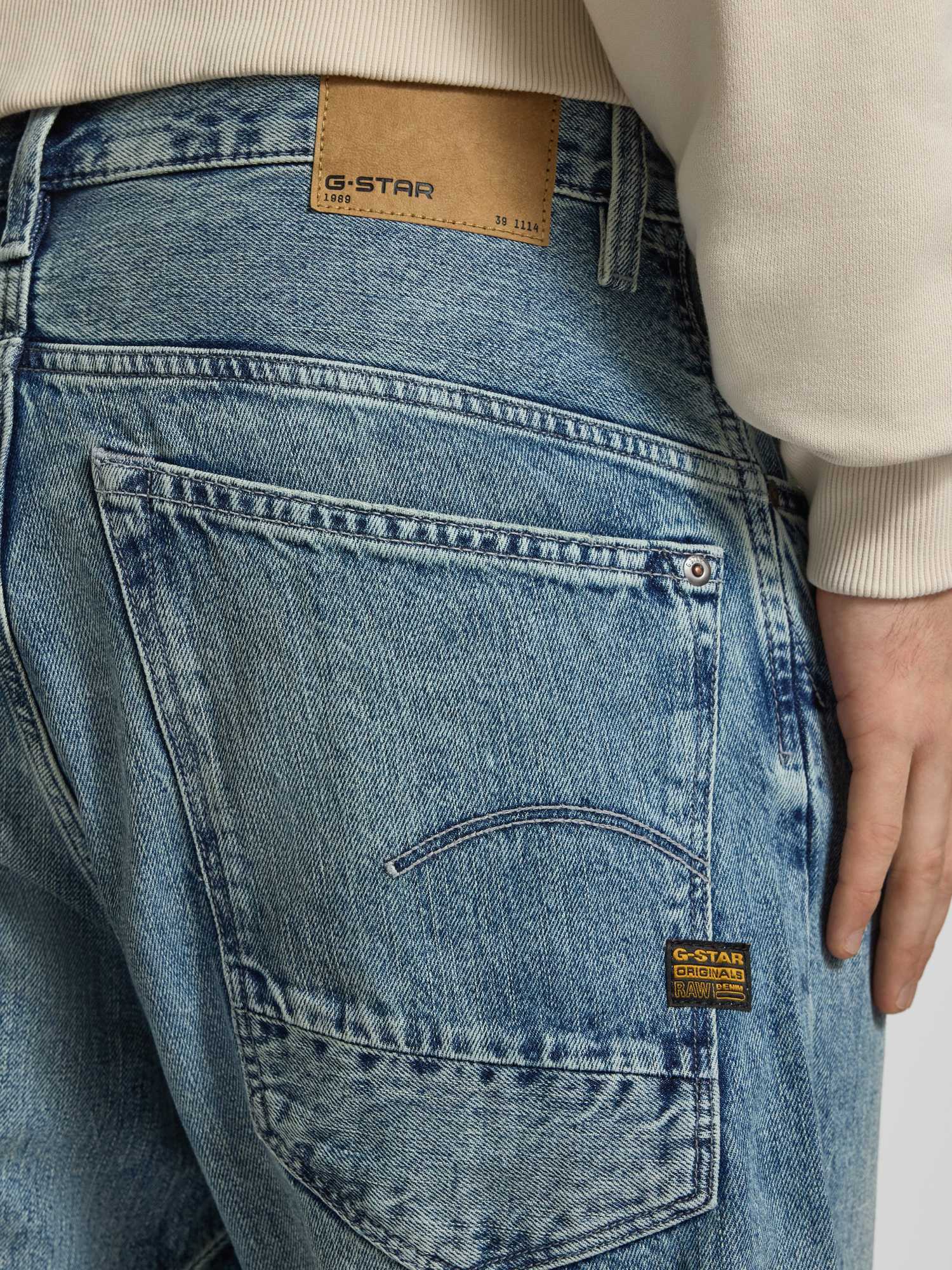 G-Star Herren Hellblau Raw Jeans Arc 3D D30102 D788 Loose Fit - Bild 3