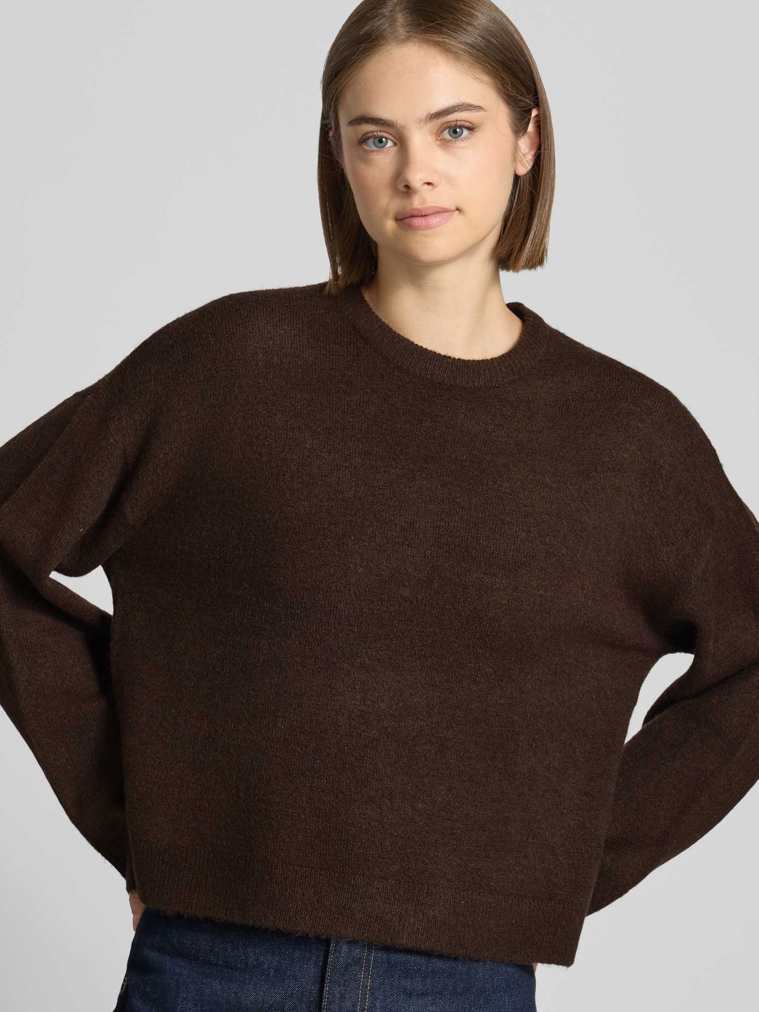 Only Braun Strickpullover Onlsimoni L - Bild 3