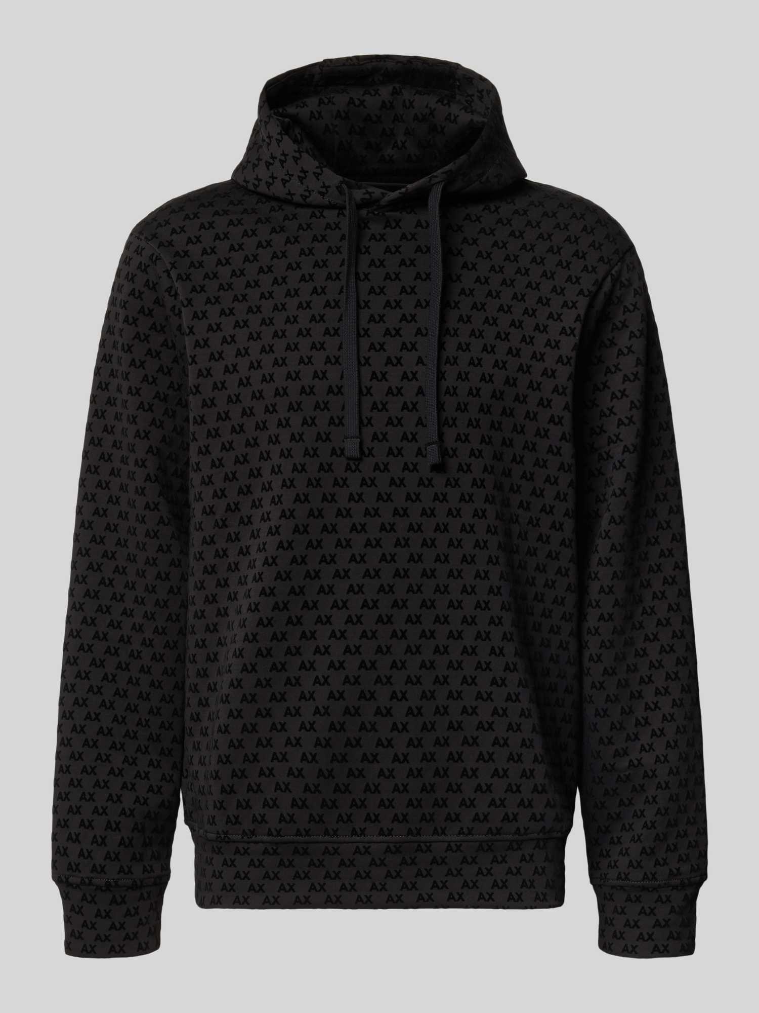 Armani Exchange Herren Hoodies Schwarz Gr. Groß