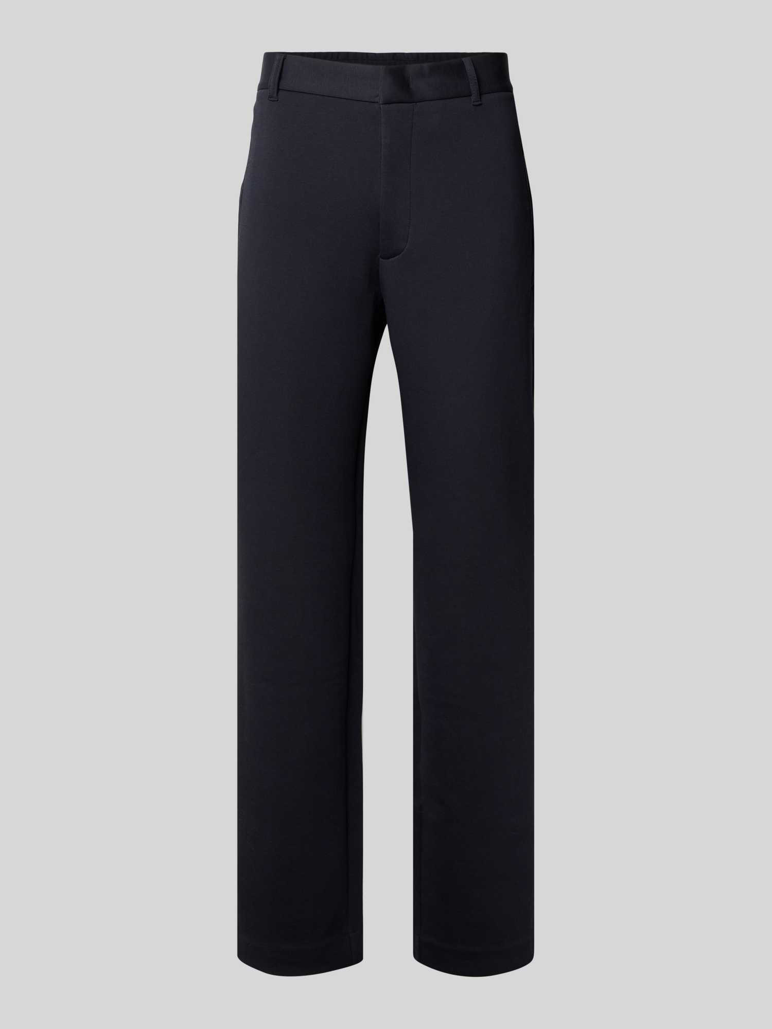 Regular fit stoffen broek met achterzakken, model 'PANTALONI'
