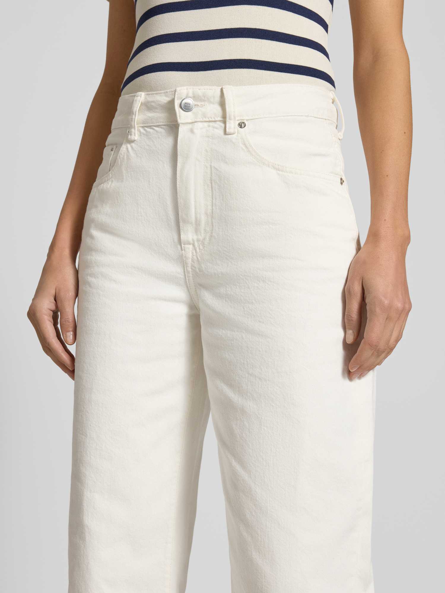 VAN GRAAF Tommy Hilfiger Damen Ecru Jeans Baumwolle Weiß, Größe 28-32 - Bild 2