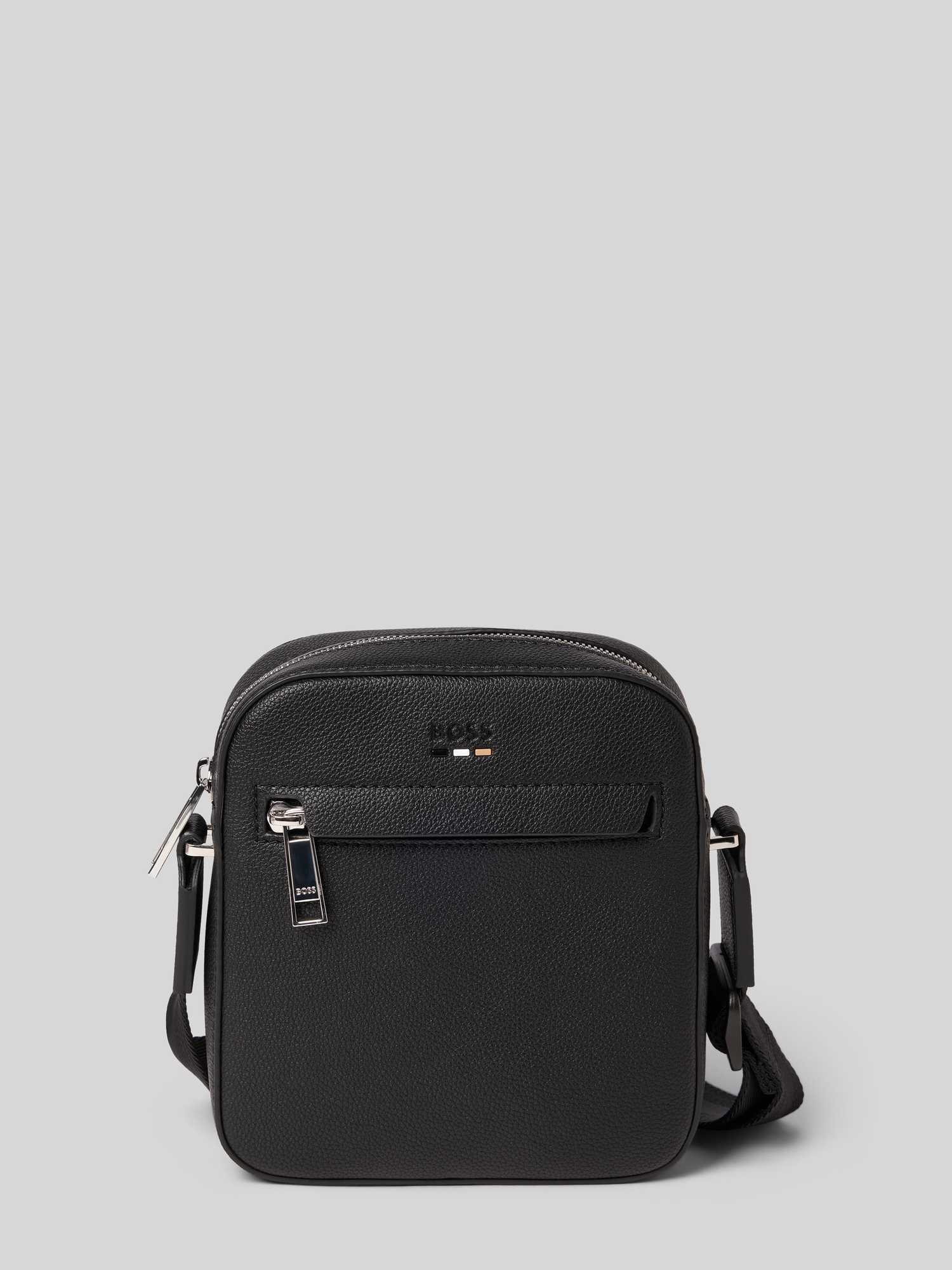 Crossbodytas met labeldetail, model 'Ray'