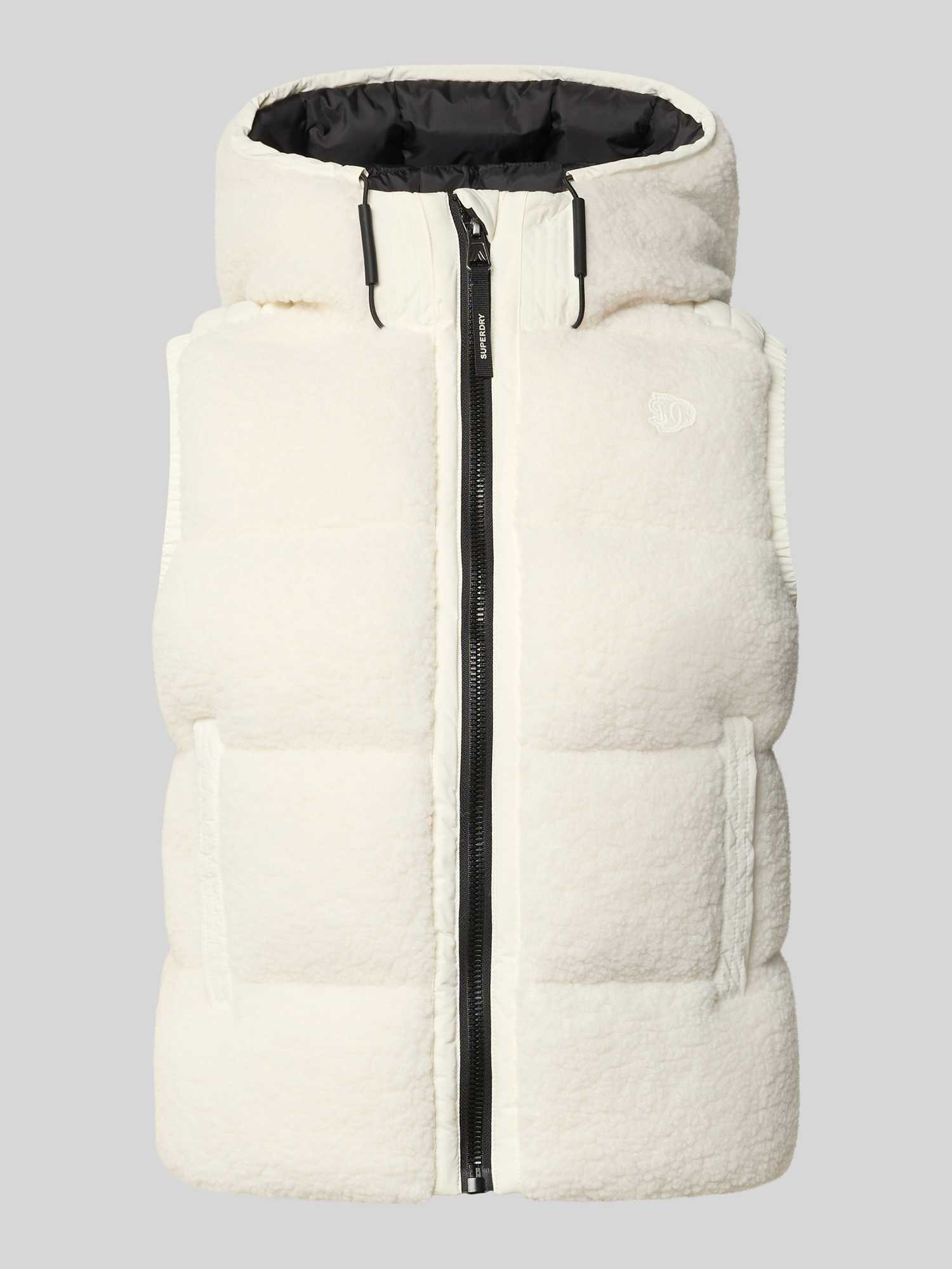 Superdry Damen Blanc Daunenweste Borg - Bild 3