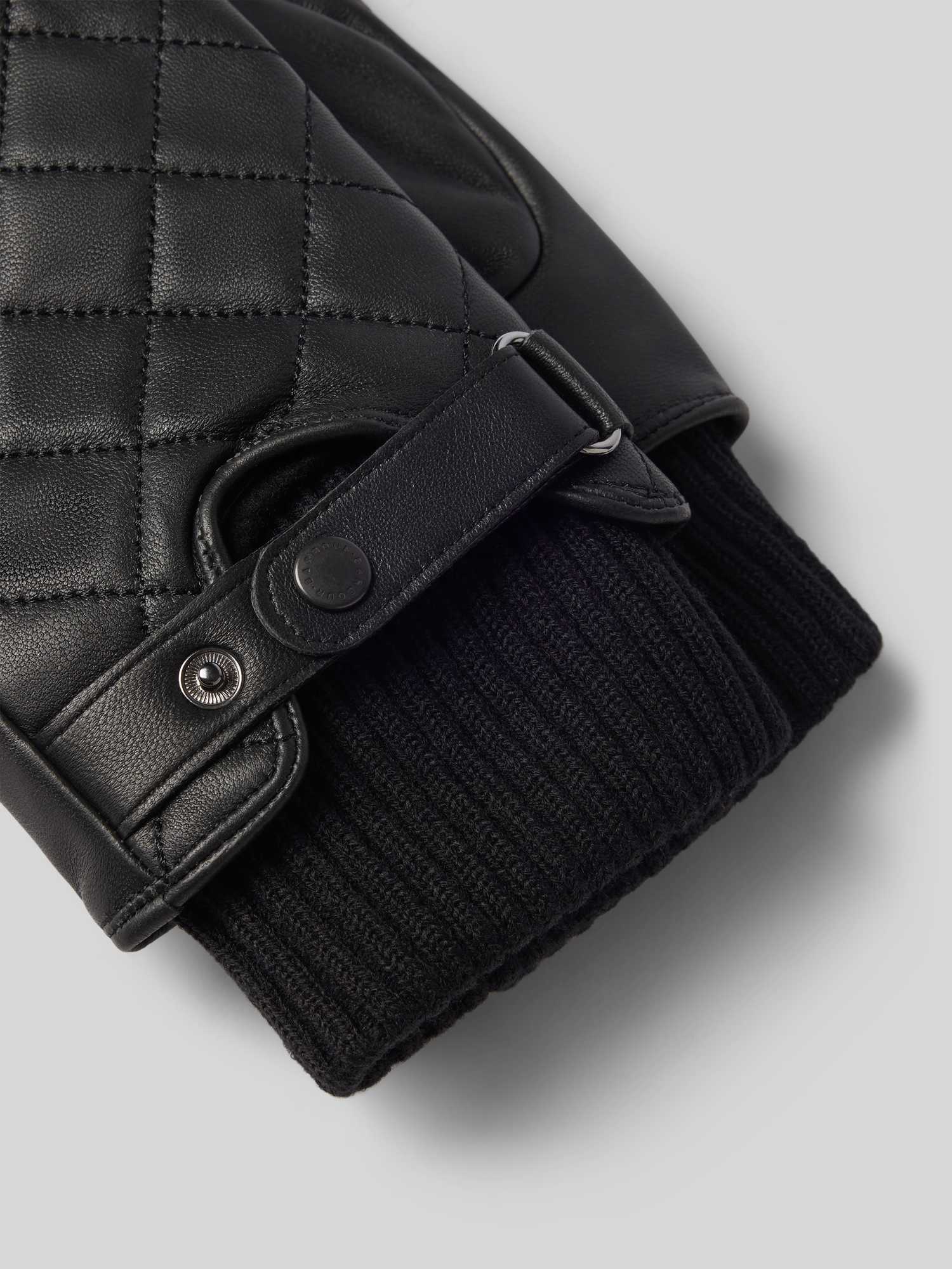 Barbour Herrenhandschuhe aus Rindnappa in Schwarz Größe L - Image 3