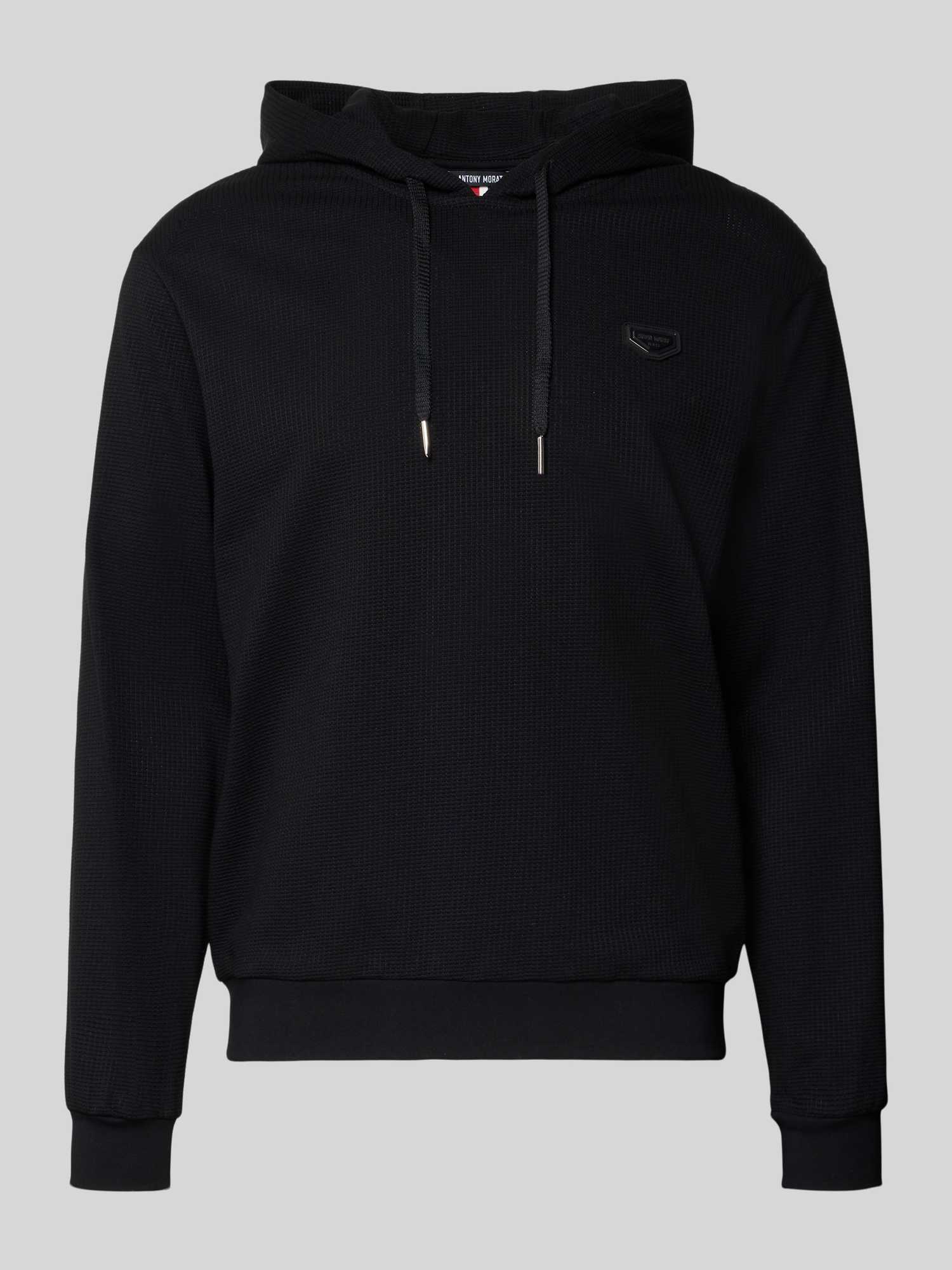 Antony Morato Heren Hoodies In Grijs/Zwart Maat Extra Large 