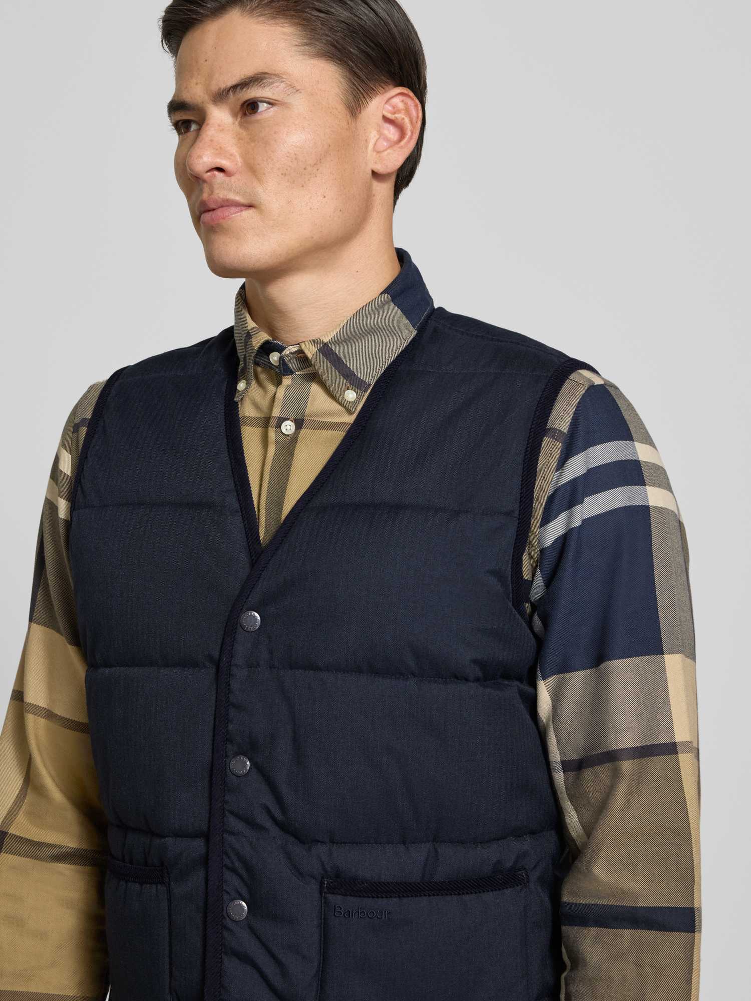 Barbour Steppweste für Herren in Marine, Größe XL aus Polyester - Bild 2