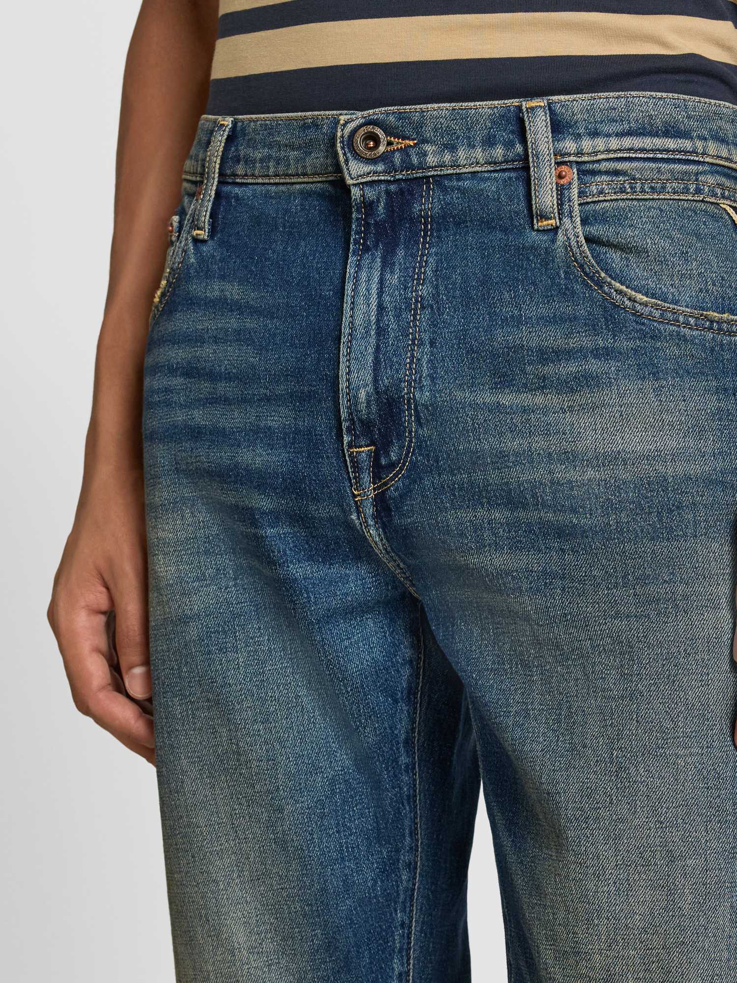 Replay - M1075 Gerades Jeans - Jeans - Herren - Blau - W34 - Bild 4