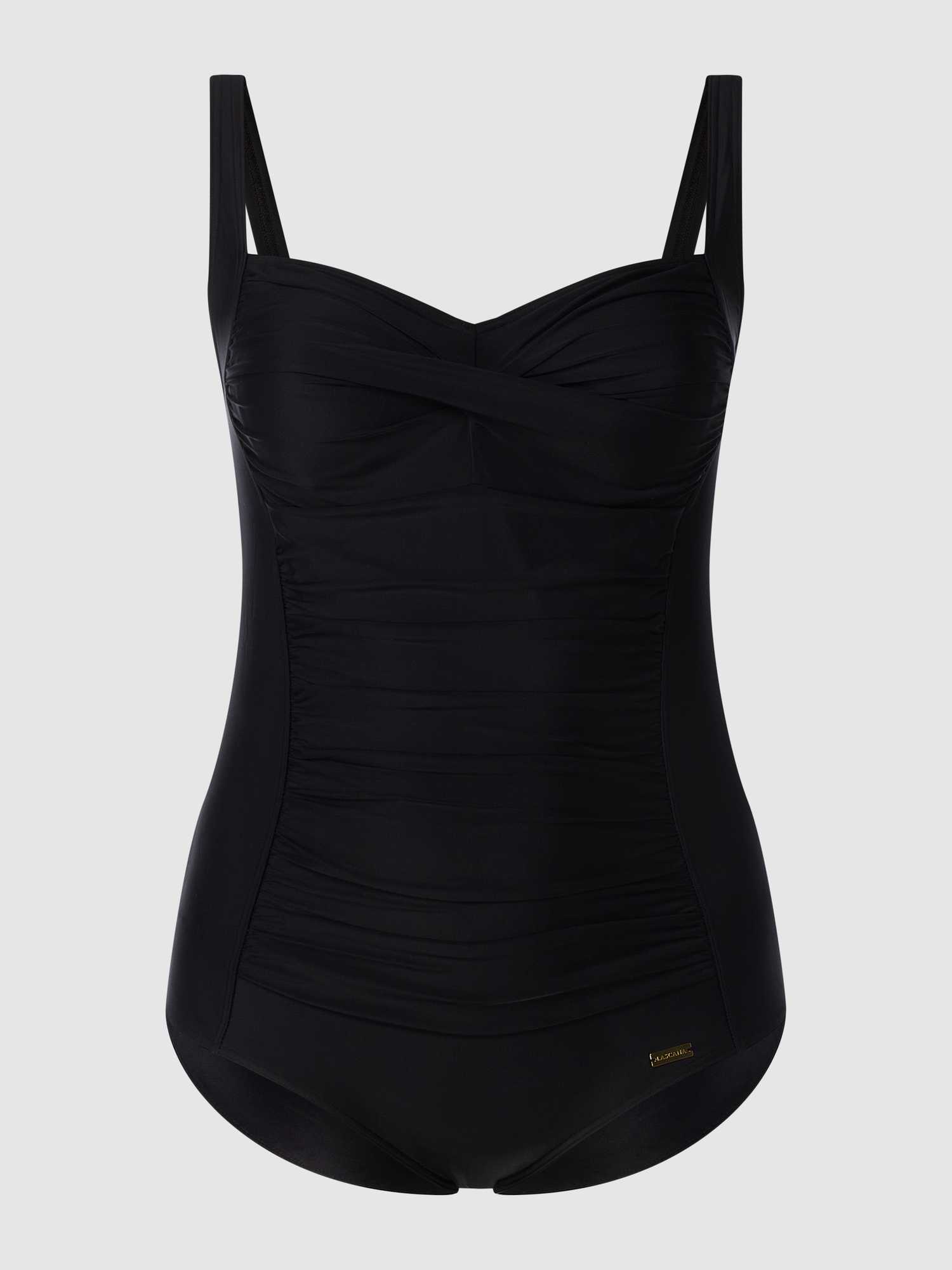 PLUS SIZE badpak met plooien