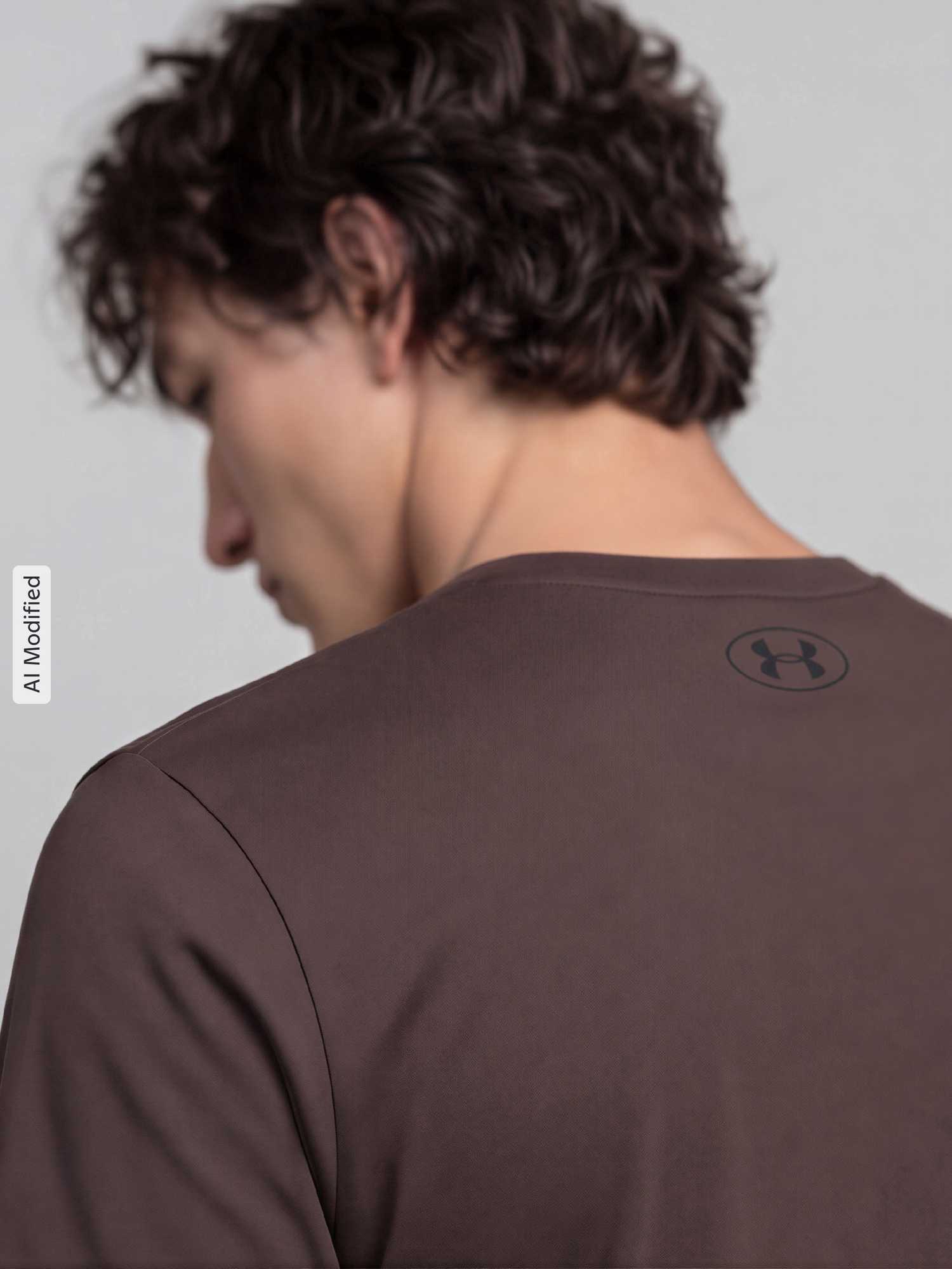 Under Armour Herren Schlamm T-Shirts, Braun, Gr. M - Image 4