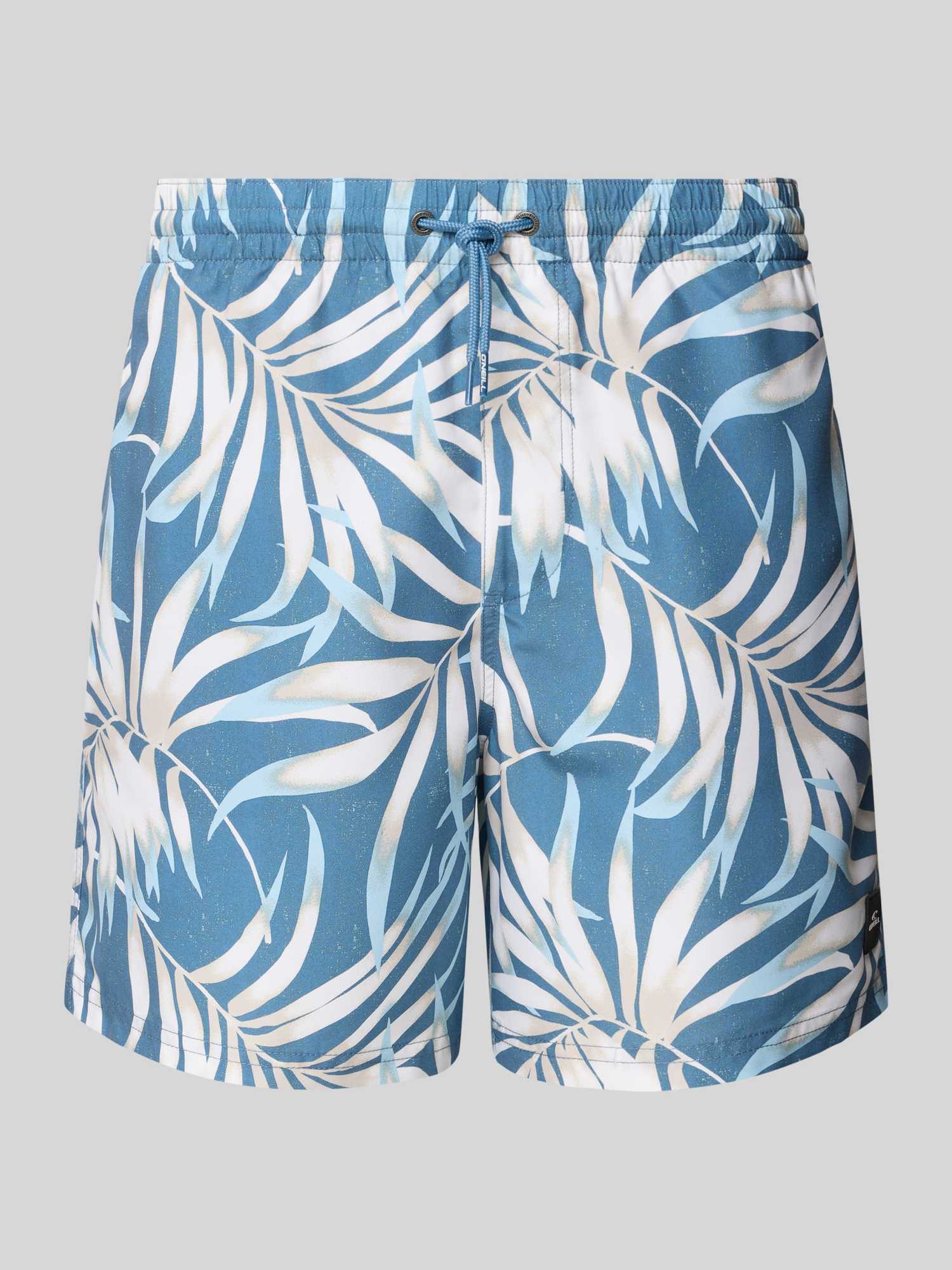 Zwembroek met labelpatch, model ‘CALI FLORAL’