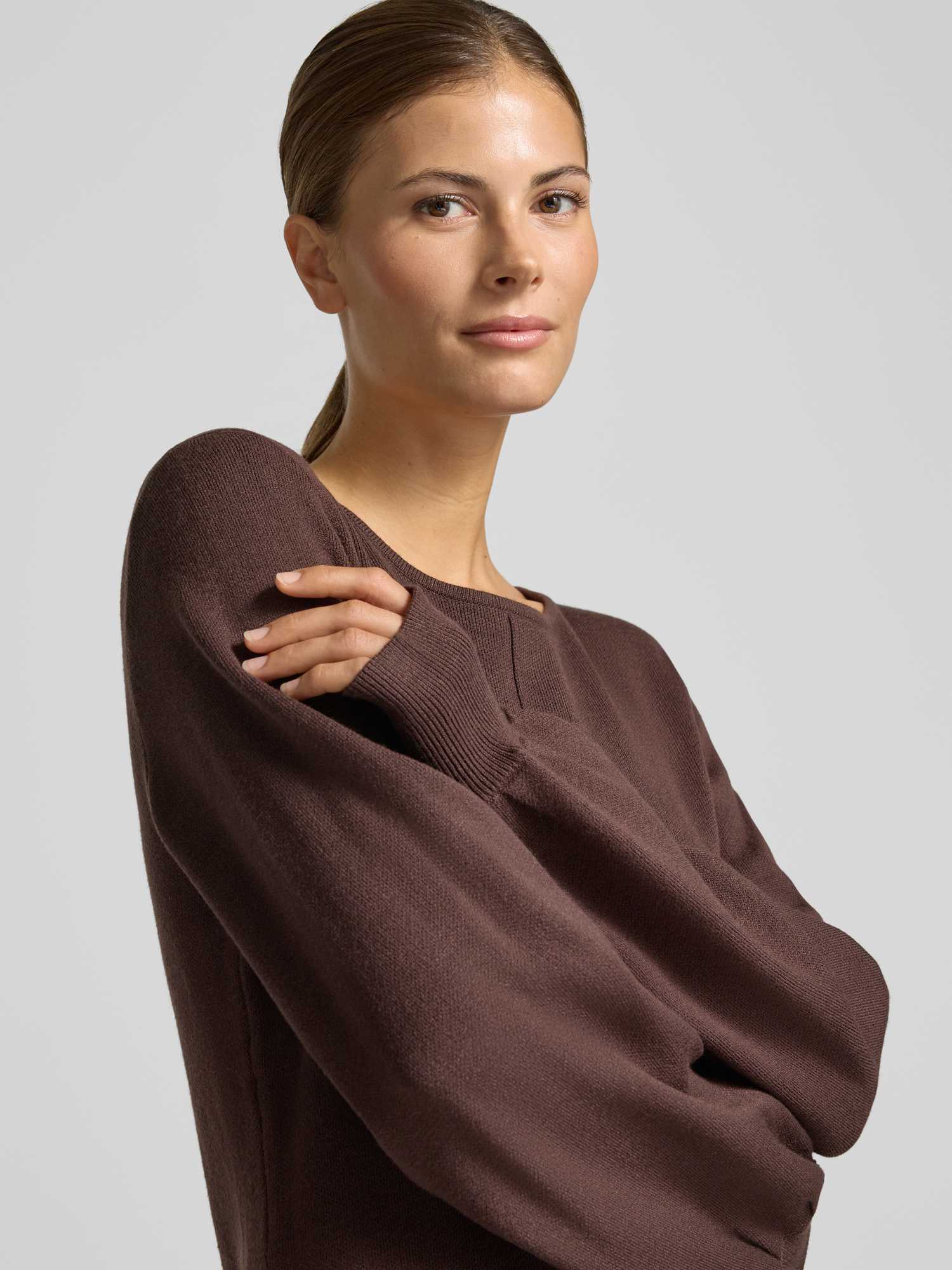 B.young Damen Marron Pulloverkleid Otari 3 - Bild 3