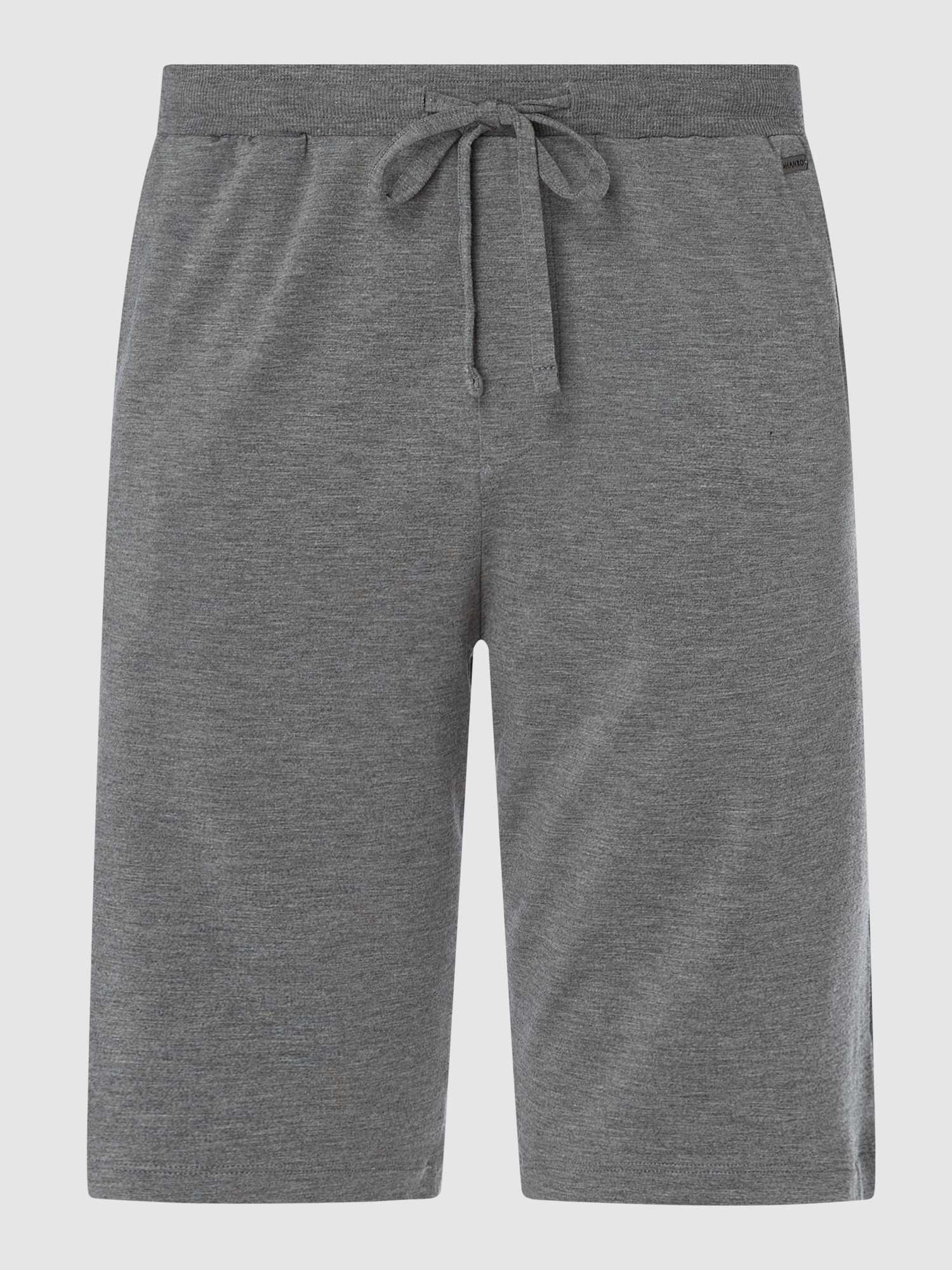 Hanro Mannelijk Middengrijs Gemêleerd Loungebroek Met Stretch Extra Groot