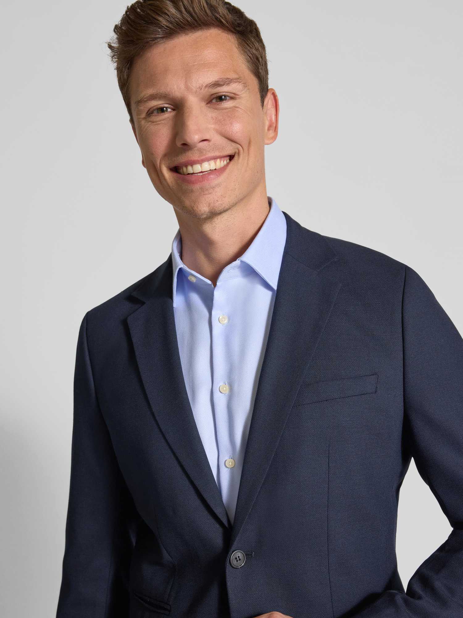 Selected, Herren, Anzüge, Gewebtes Blazer, Blau, (102) - Bild 3