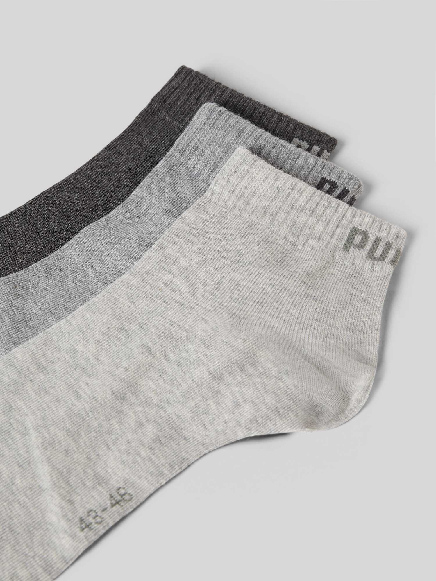 Puma - Herren Socken - Baumwolle-Mix - Anthrazit - Größe 43/46 - Bild 5