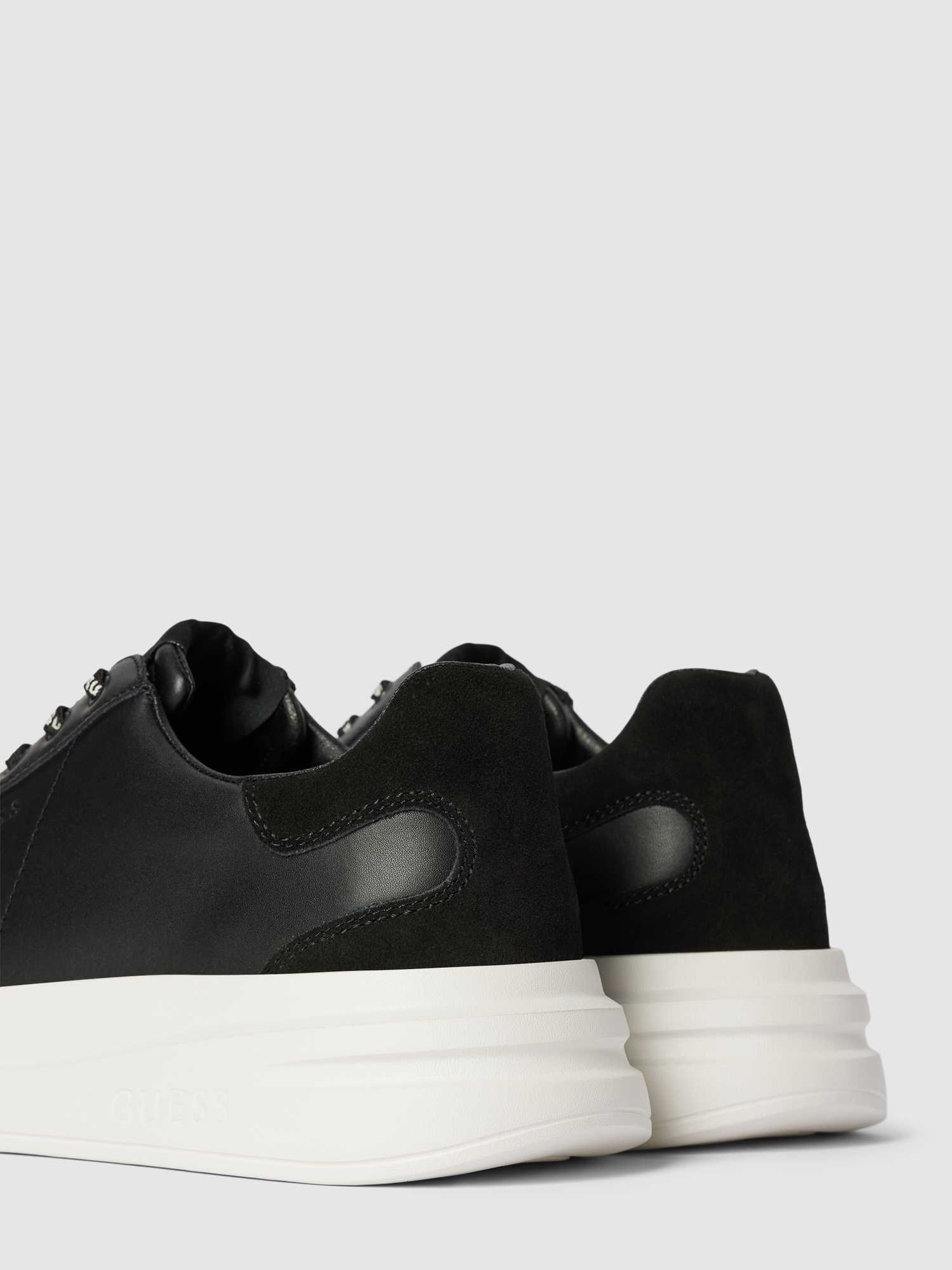 Guess Herren Schwarz Sneakers Elba Fmpvib Sue12 40 - Bild 7