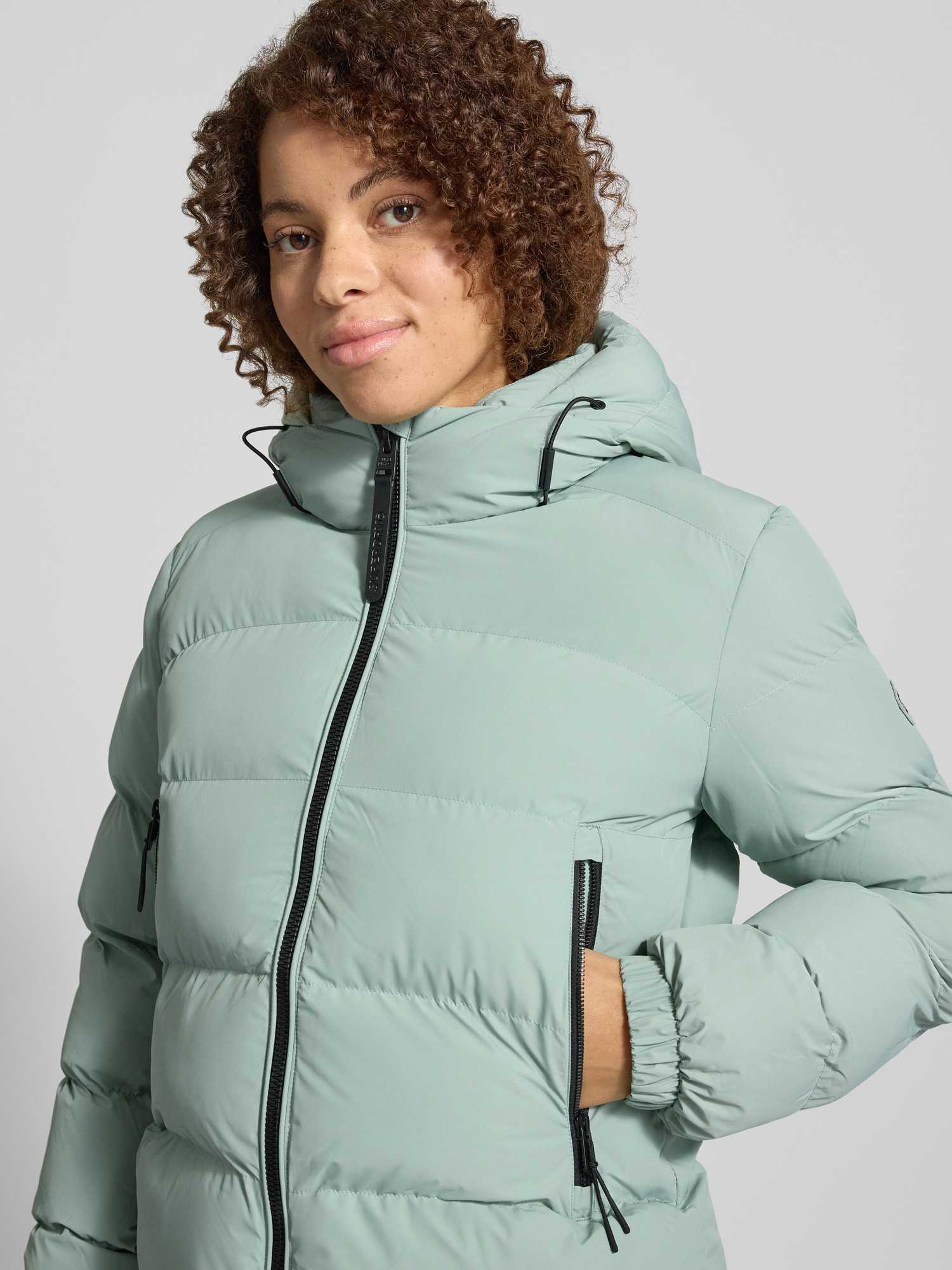 Superdry Damen Vert Daunenjacke Mit Kapuze, Sports - Bild 2