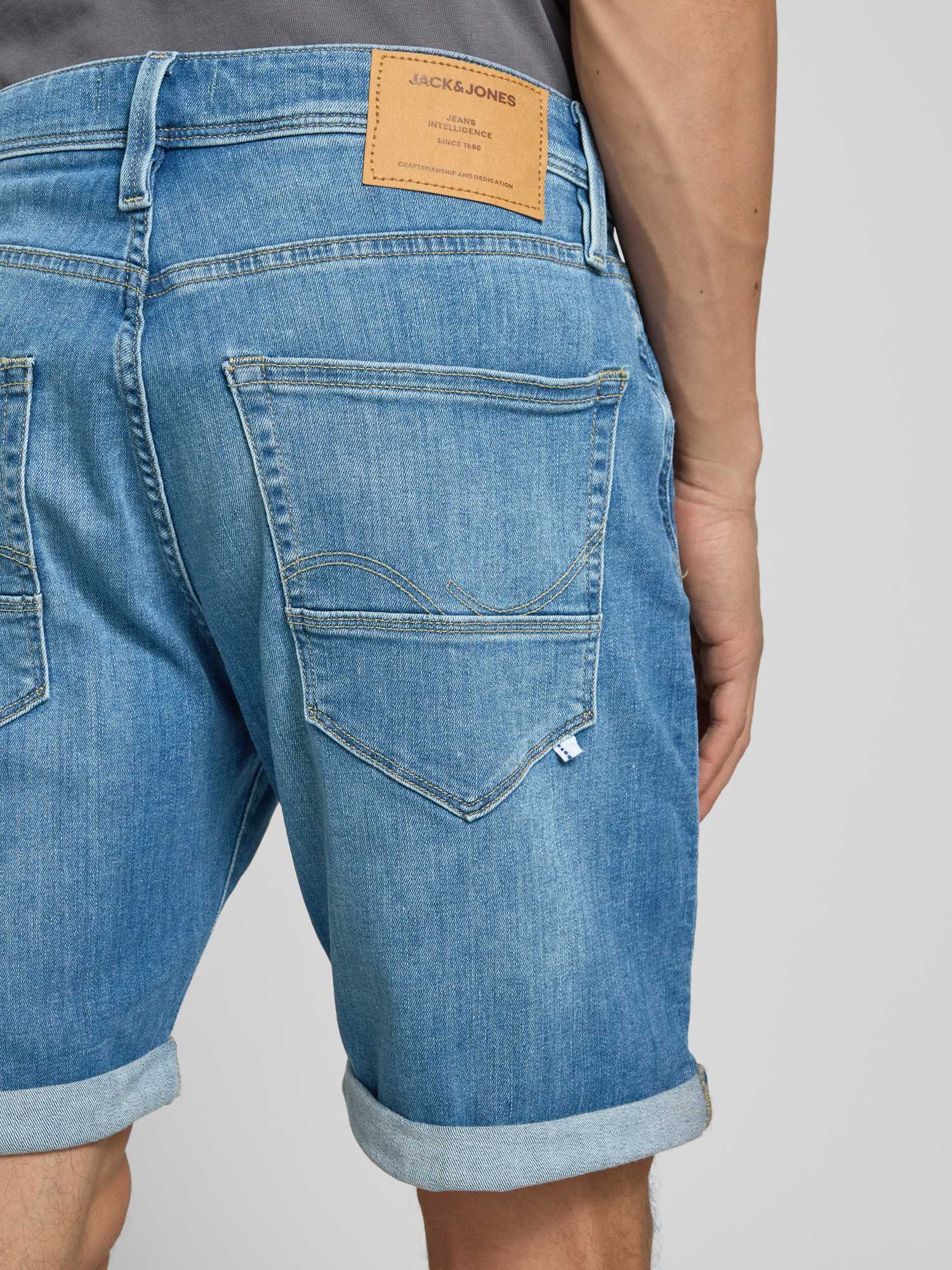 Jack & Jones Herren Blu Shorts "Jjirick Jjfox Shorts Cb 310 Sn", Gr. S, N-Gr, Blau (Blau Denim Pack:am 319 With Breaks), Web, Obermaterial: 70% Baumwo... - Bild 3