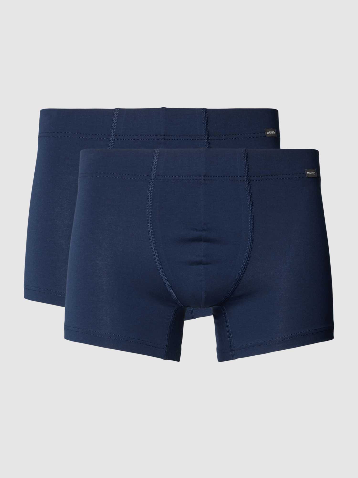 Hanro Heren Boxers In Blauw/Turquoise Maat Grote Maat XXL 