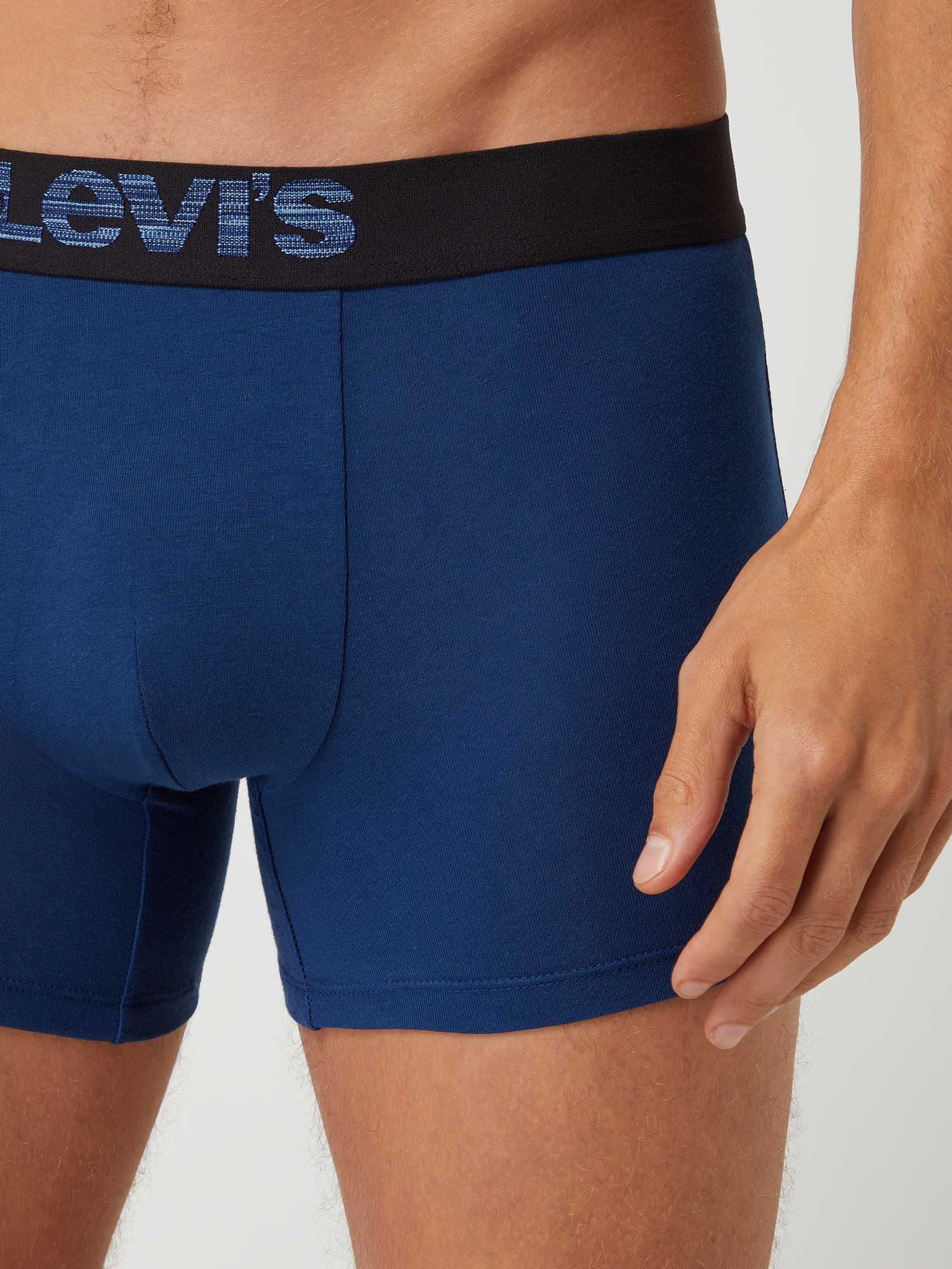 Levis, Herren, Unterhosen, 2erPack Optical Illusion, Blau, (2er Pack, S) - Bild 3