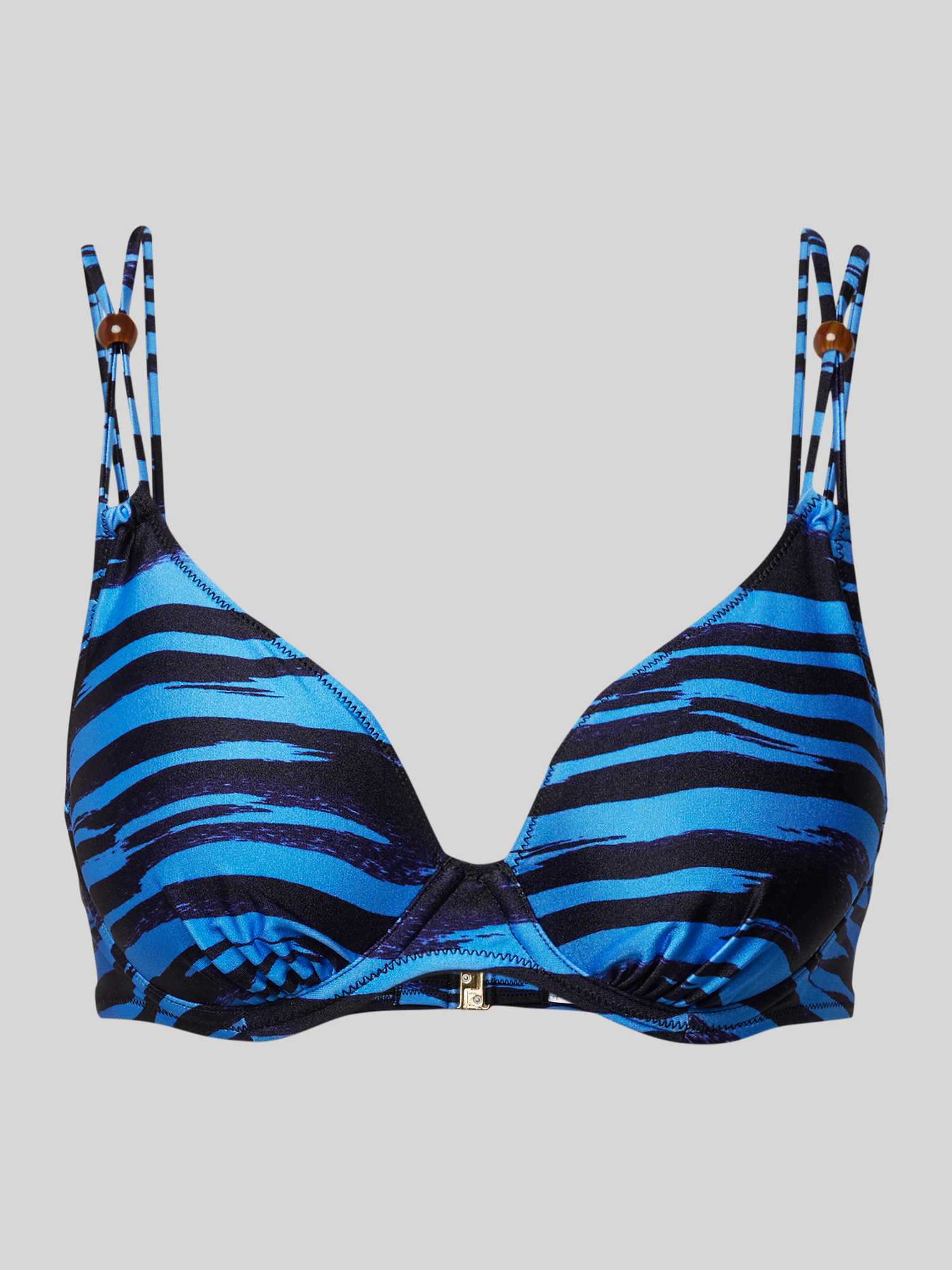 Bikinitop met motiefprint