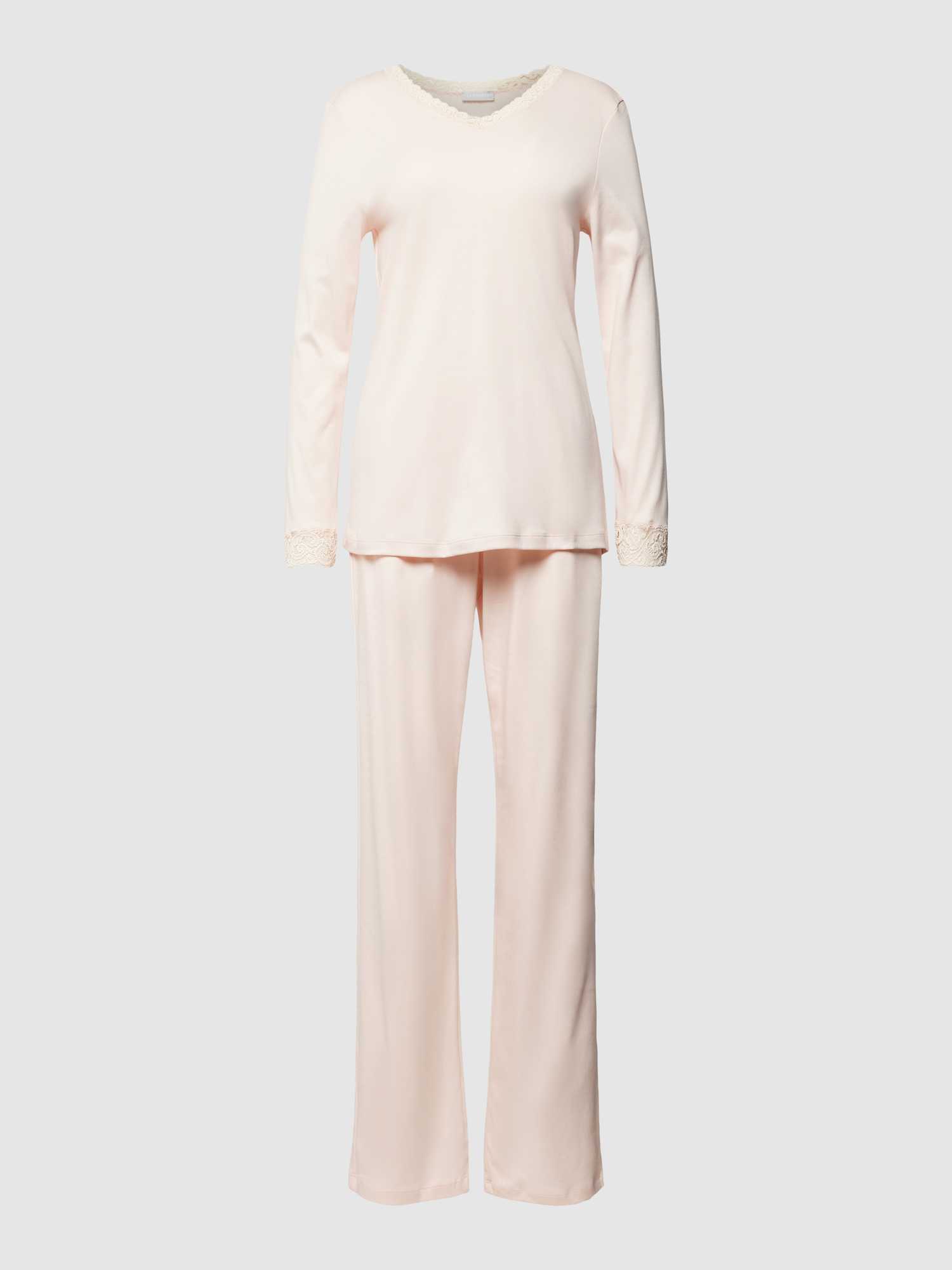 Hanro Damen Pyjamas Pink Gr. Groß