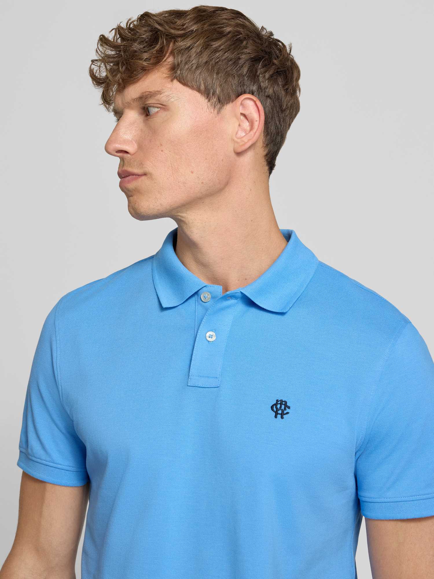 MCNEAL - Herren - Poloshirt - Slim Fit - Blau - L - Bild 2